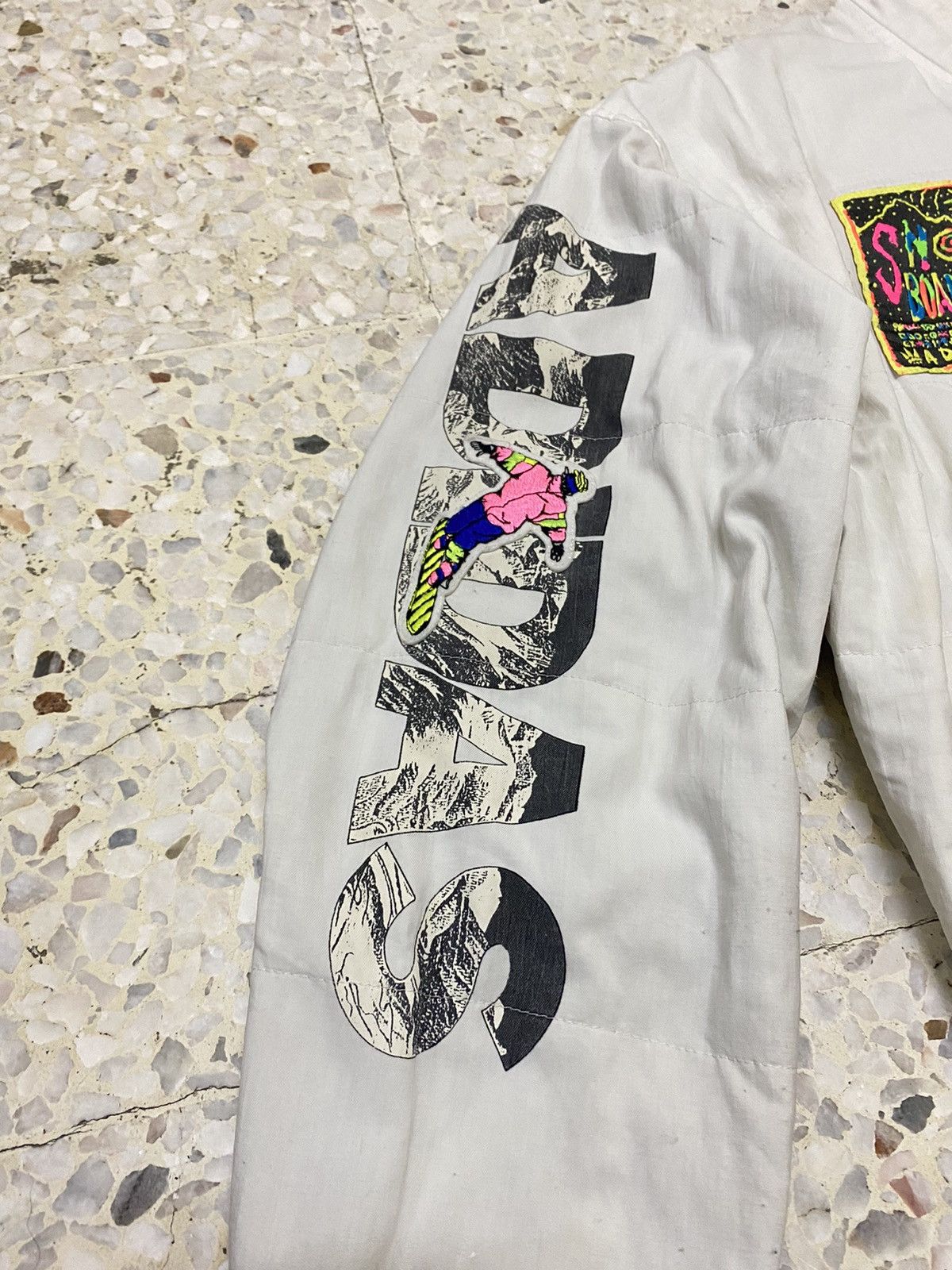 Adidas Adidas Bomber Jacket Snow Boarding Multicolour surf Picture Size US L / EU 52-54 / 3 - 3 Thumbnail