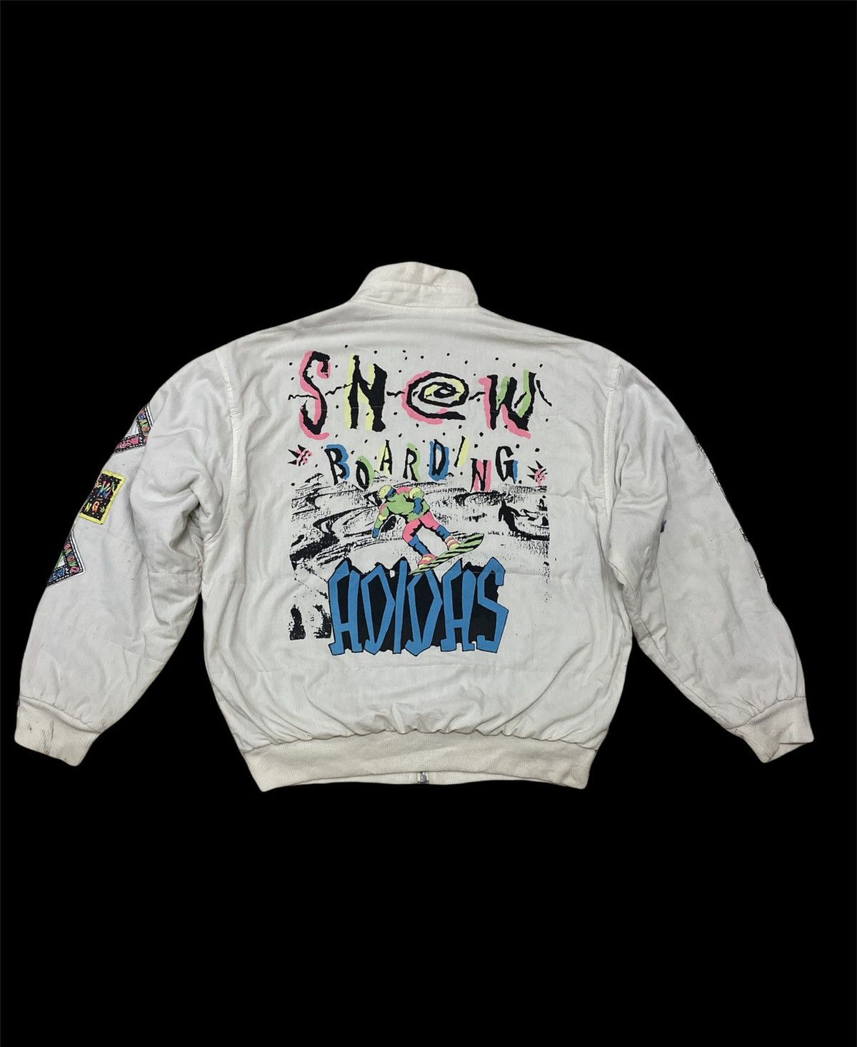 Adidas Adidas Bomber Jacket Snow Boarding Multicolour surf Picture Size US L / EU 52-54 / 3 - 1 Thumbnail