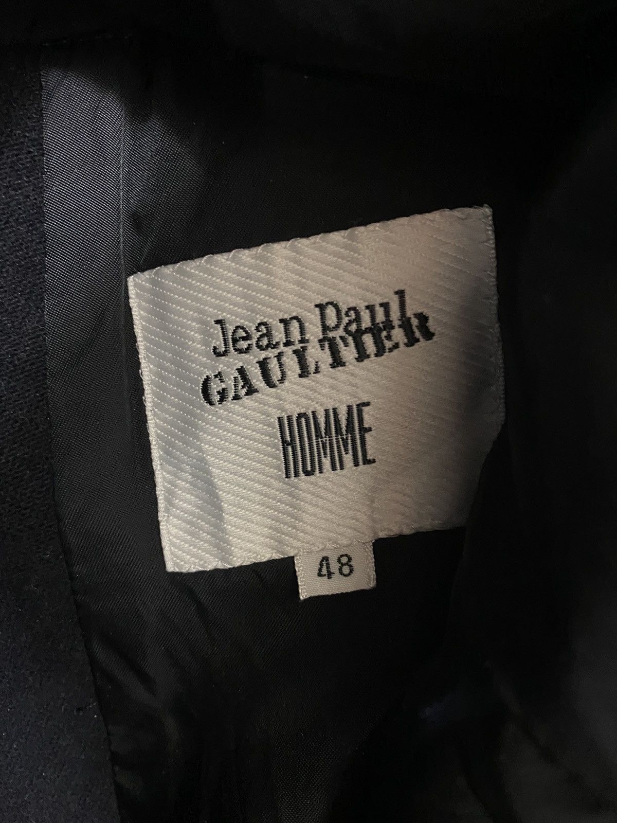 Jean Paul Gaultier Jean Paul Gaultier Velvet Style Zipper Jacket Coat Design Size US M / EU 48-50 / 2 - 6 Thumbnail