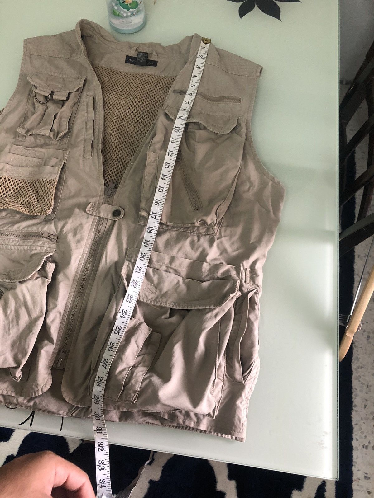 Banana Republic Vtg Banana Republic Utility Multipocket Hunting Vest Jacket Size US L / EU 52-54 / 3 - 25 Thumbnail