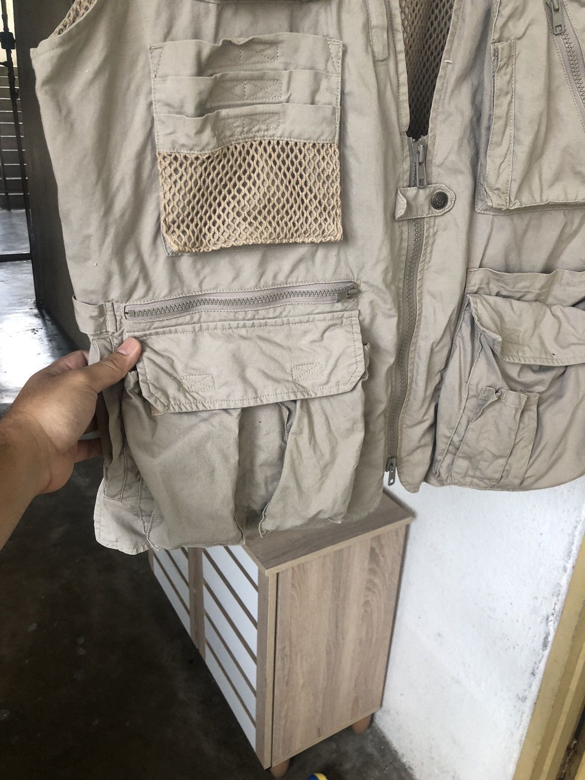 Banana Republic Vtg Banana Republic Utility Multipocket Hunting Vest Jacket Size US L / EU 52-54 / 3 - 8 Thumbnail