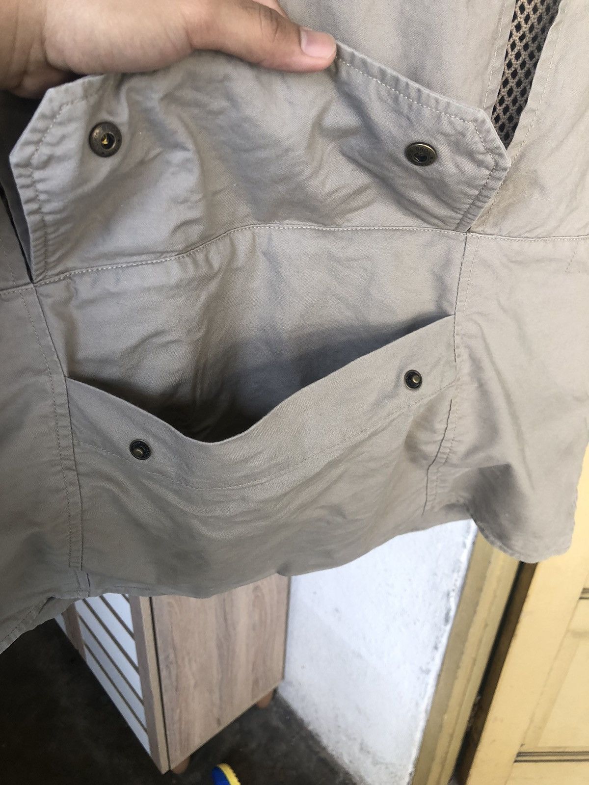 Banana Republic Vtg Banana Republic Utility Multipocket Hunting Vest Jacket Size US L / EU 52-54 / 3 - 17 Thumbnail