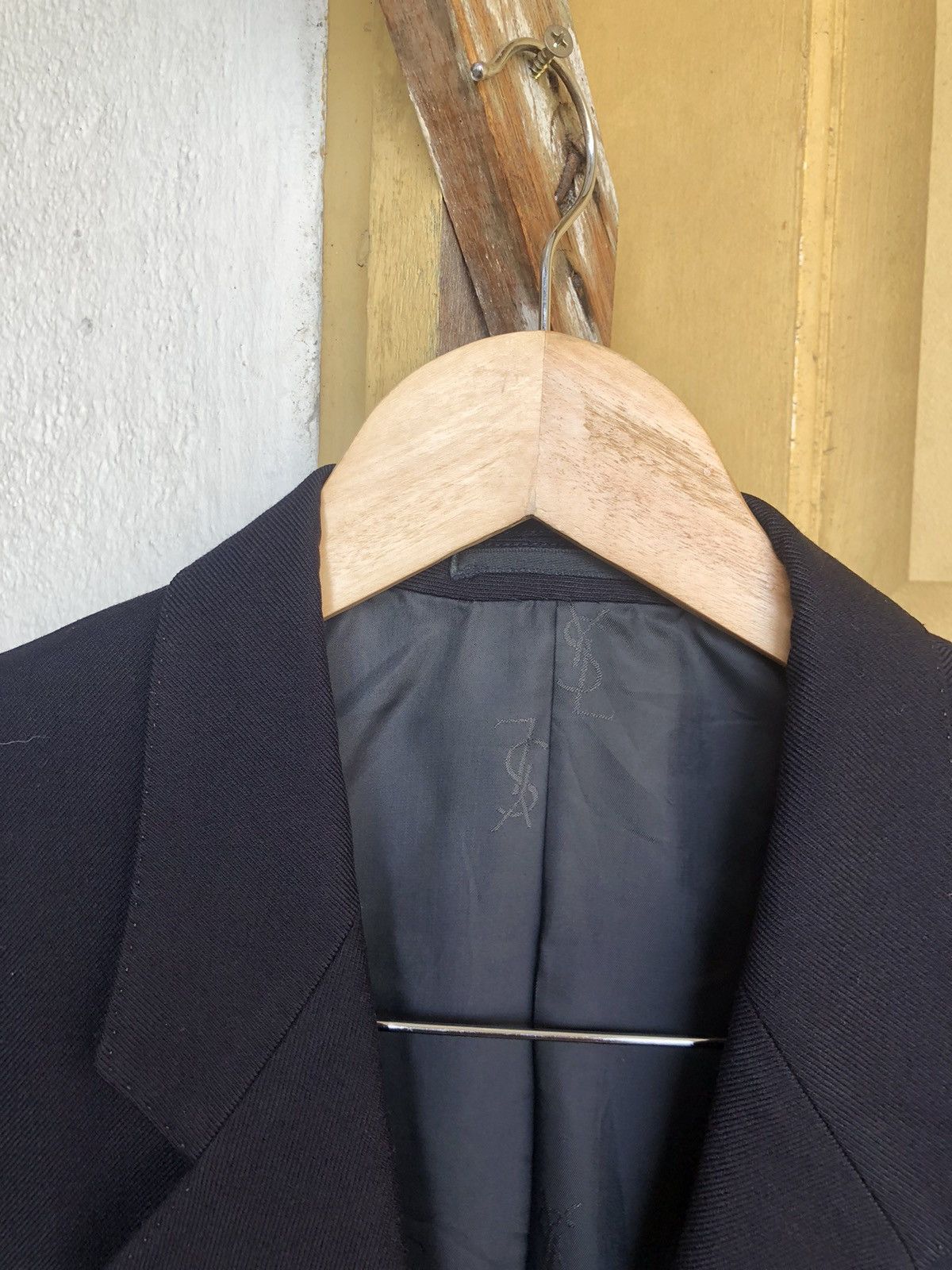 Yves Saint Laurent Vintage 90s Yves Saint Laurent Single Breasted Blazer Size US S / EU 44-46 / 1 - 5 Thumbnail