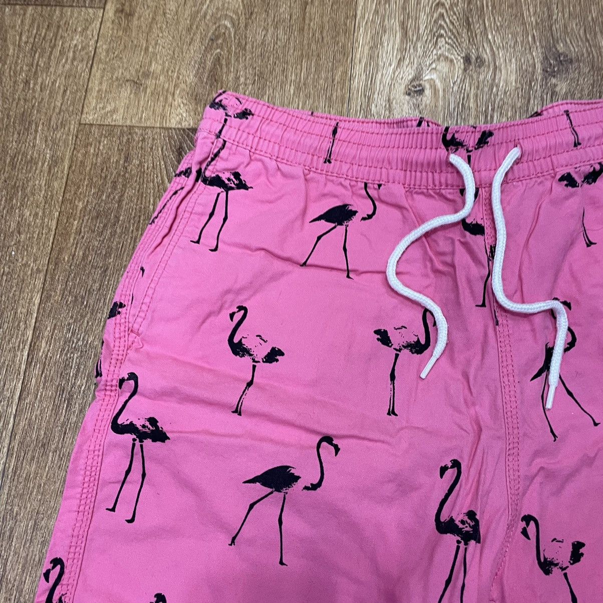 Vintage Vintage 90s Flamingo All Over Print Shorts Streetwear 32 Size US 32 / EU 48 - 2 Thumbnail