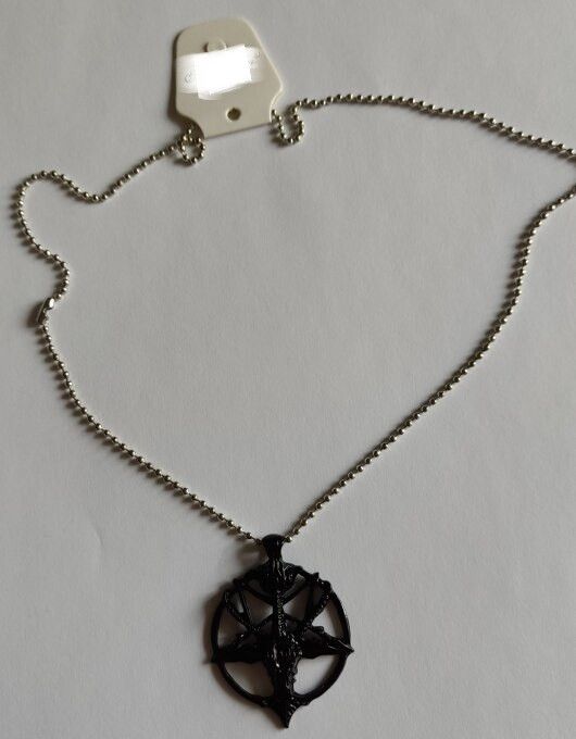 Jewelry Skull Goat Head Pendant Necklace Size ONE SIZE - 6 Thumbnail