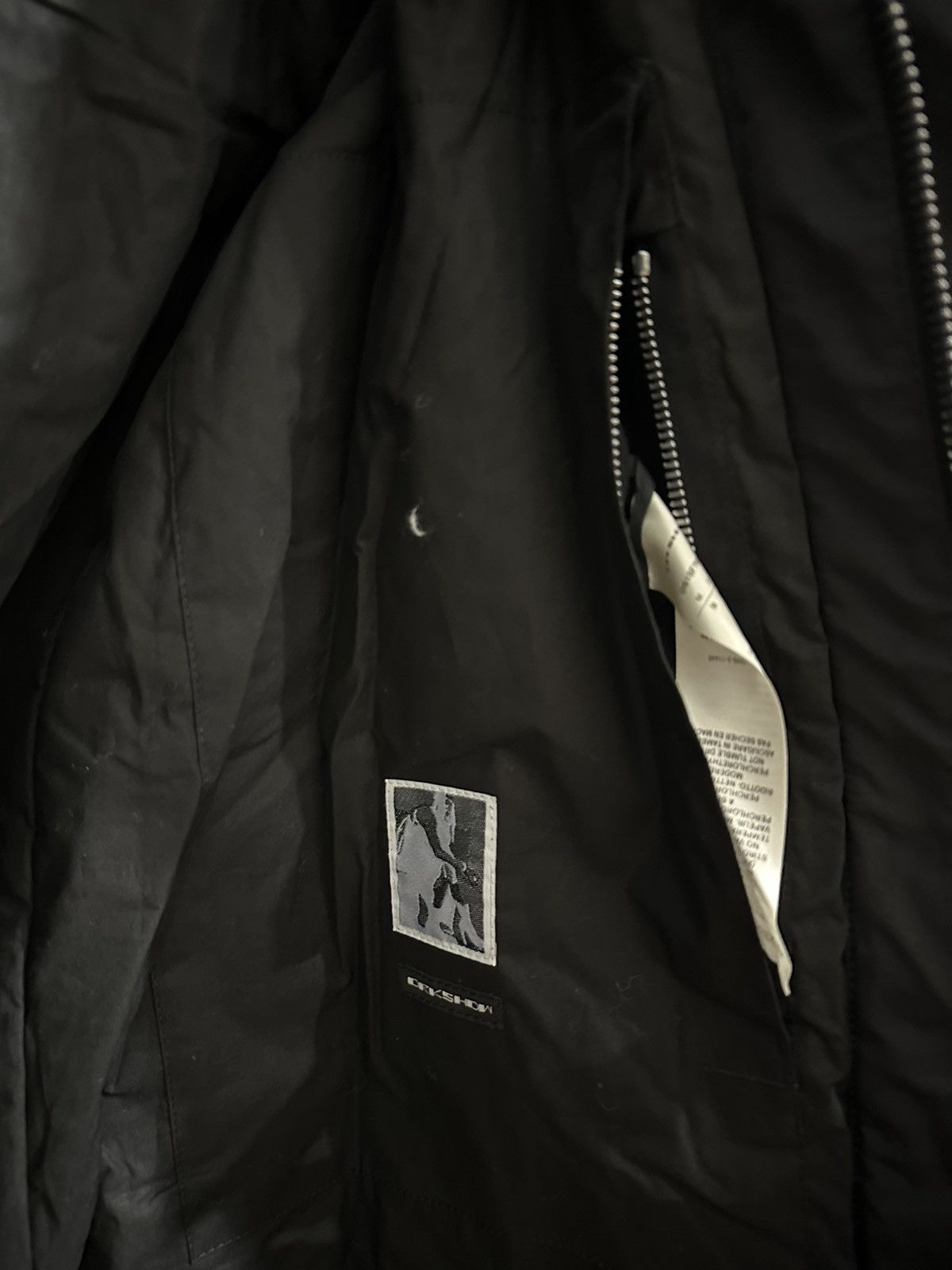 Rick Owens × Rick Owens Drkshdw Drkshdw padded fishtail parka Size M / US 6-8 / IT 42-44 - 6 Thumbnail