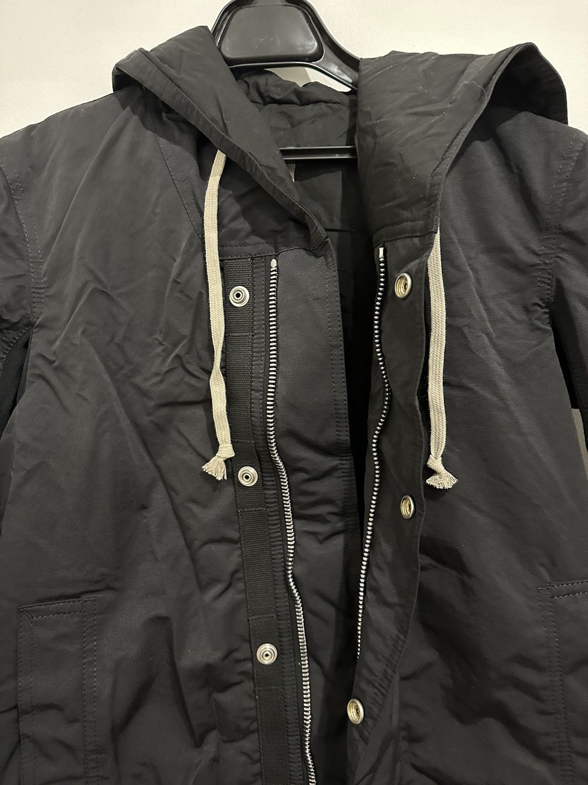 Rick Owens × Rick Owens Drkshdw Drkshdw padded fishtail parka Size M / US 6-8 / IT 42-44 - 3 Thumbnail