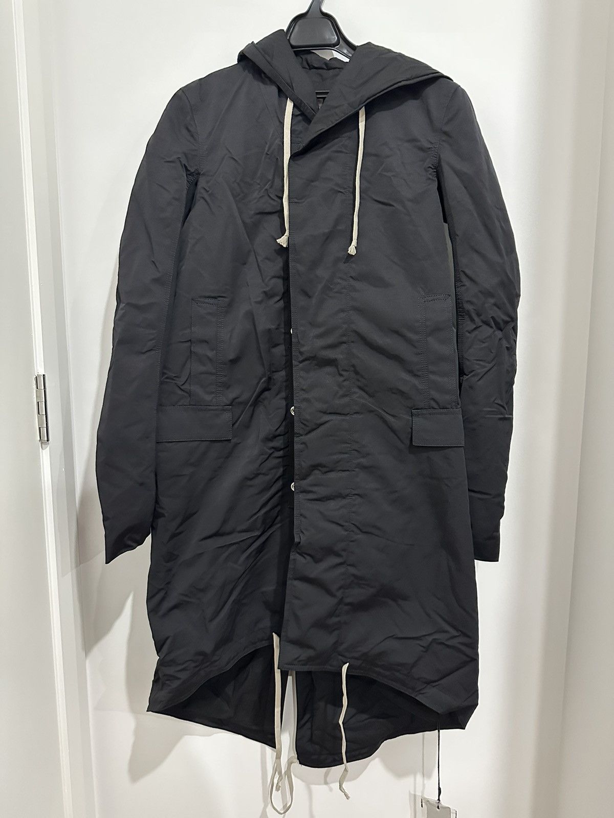 Rick Owens × Rick Owens Drkshdw Drkshdw padded fishtail parka Size M / US 6-8 / IT 42-44 - 1 Thumbnail