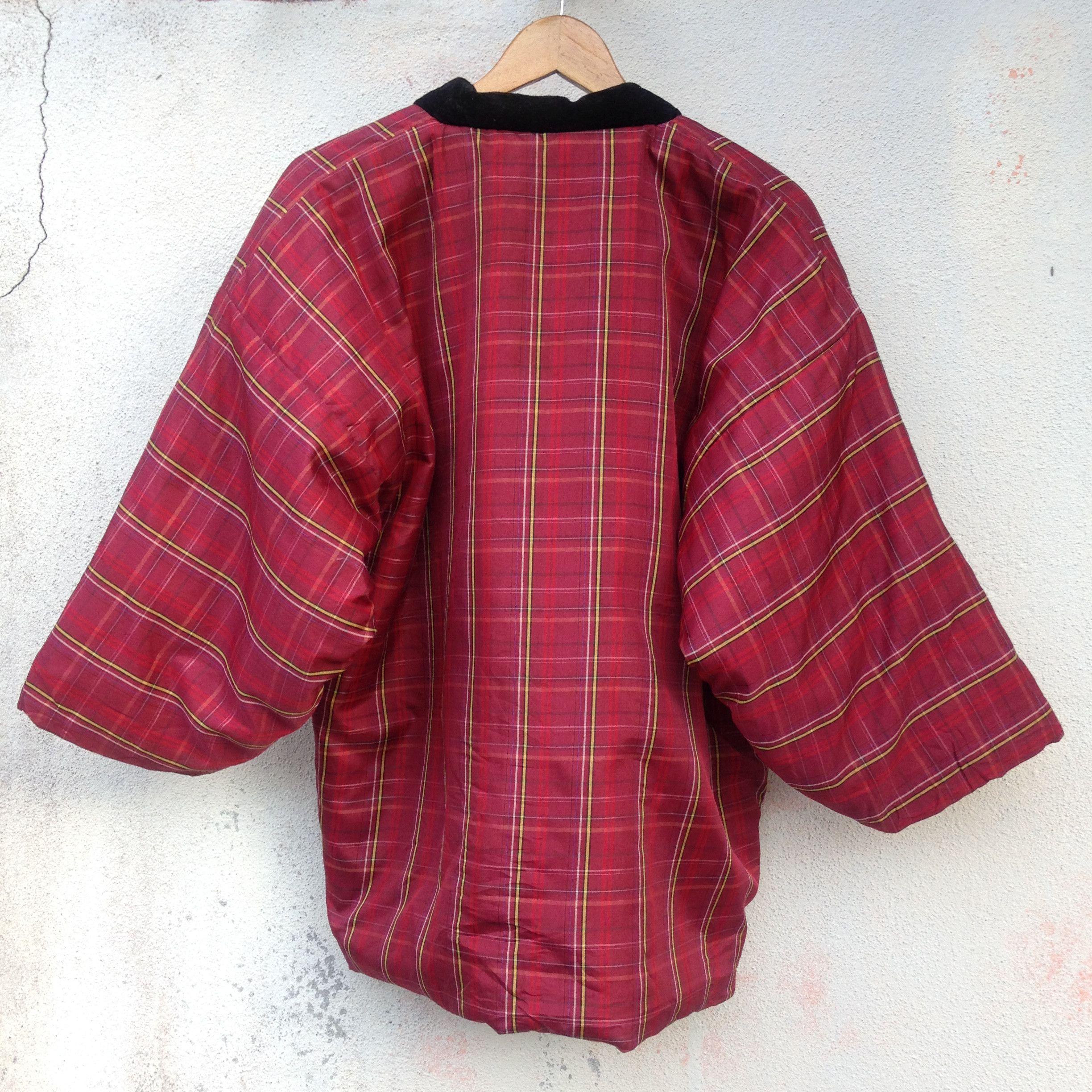 Japanese Brand Japanese Kimono Puffer Down Check Size US L / EU 52-54 / 3 - 6 Thumbnail