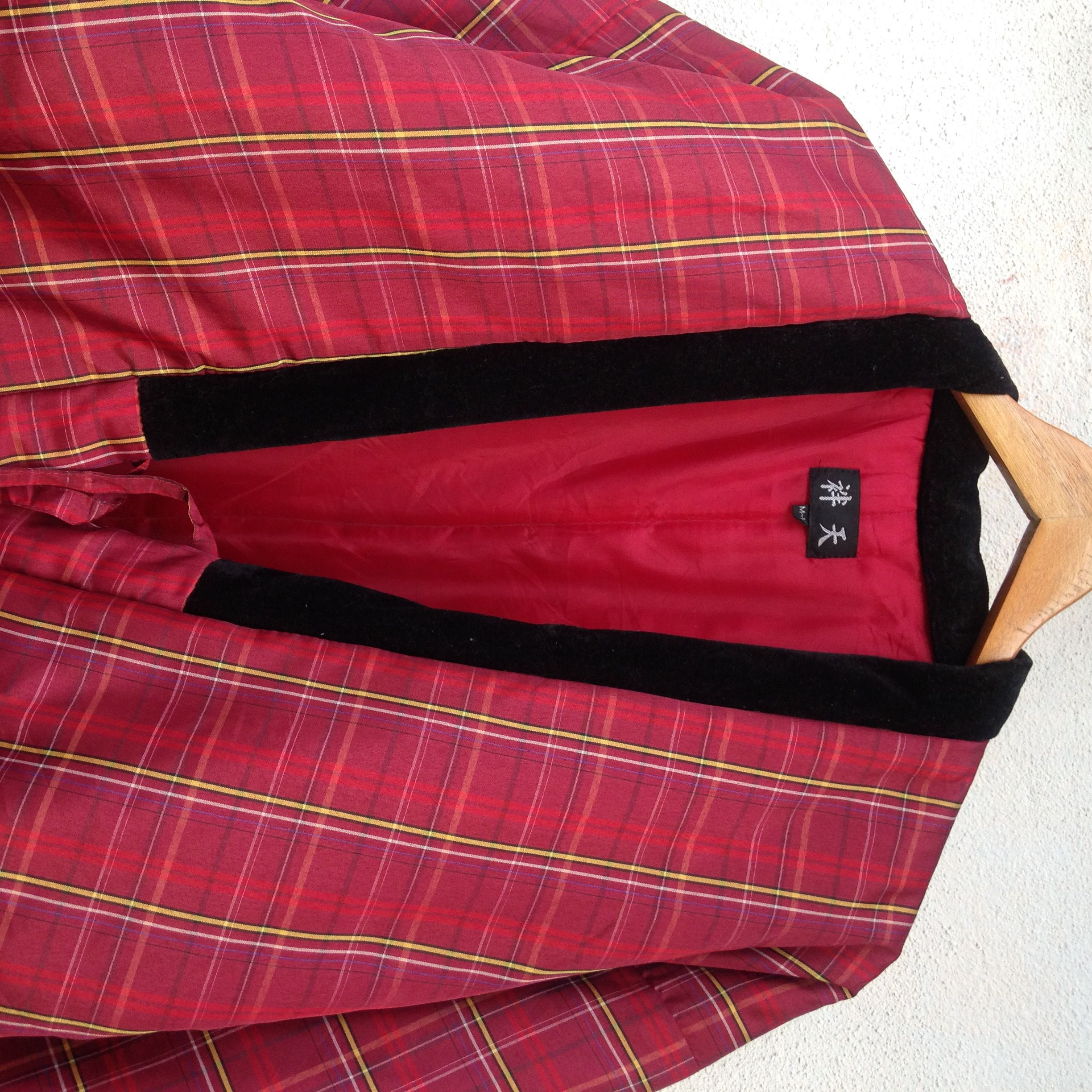 Japanese Brand Japanese Kimono Puffer Down Check Size US L / EU 52-54 / 3 - 2 Thumbnail