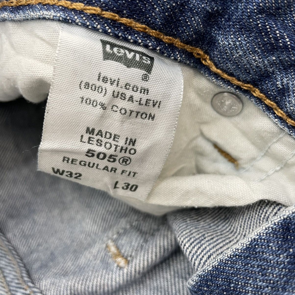 Levi's × Vintage Vintage Levi's 505 Regular Fit Jeans -wc 009 Size US 32 / EU 48 - 9 Thumbnail