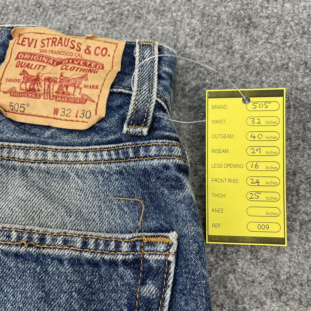 Levi's × Vintage Vintage Levi's 505 Regular Fit Jeans -wc 009 Size US 32 / EU 48 - 11 Thumbnail