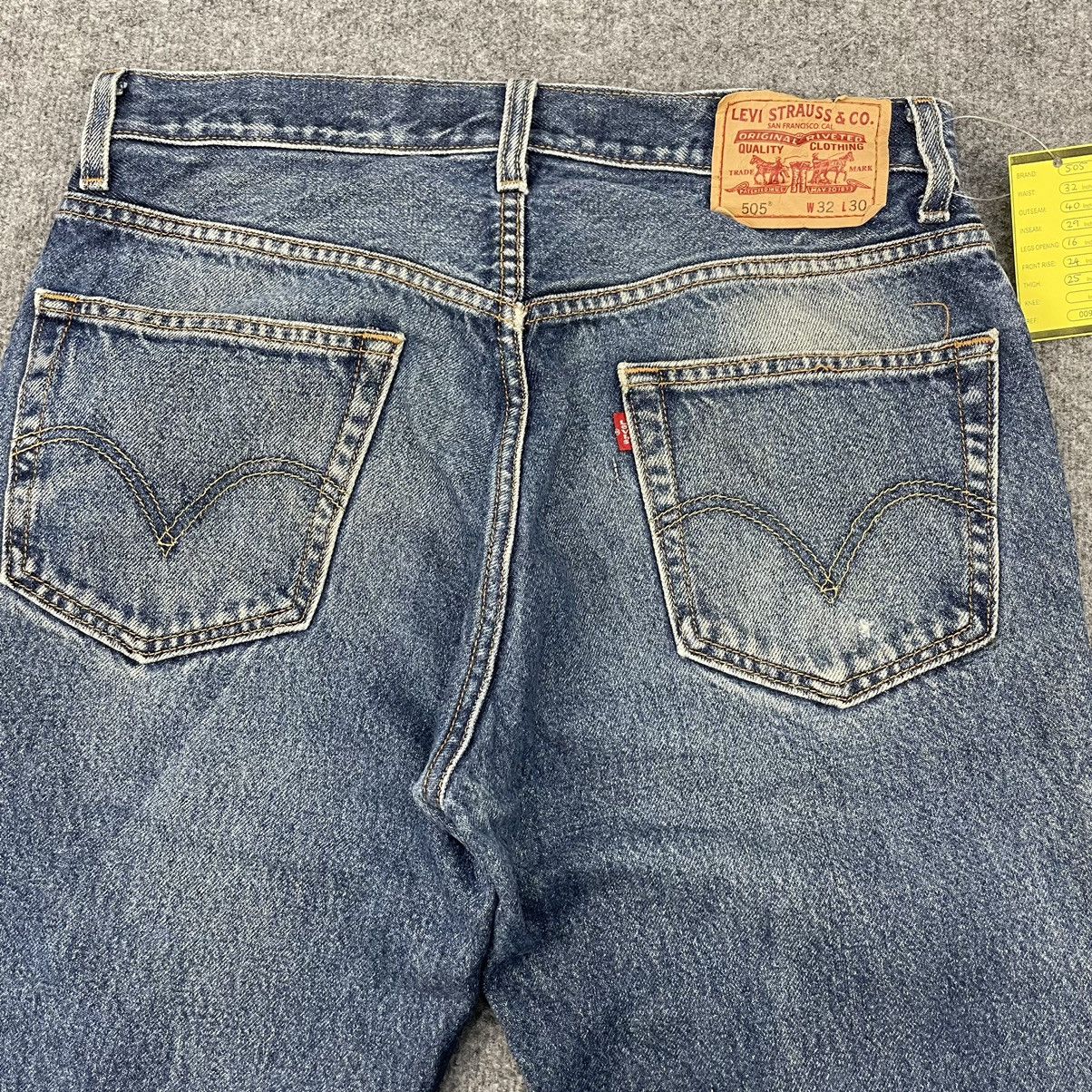Levi's × Vintage Vintage Levi's 505 Regular Fit Jeans -wc 009 Size US 32 / EU 48 - 10 Thumbnail