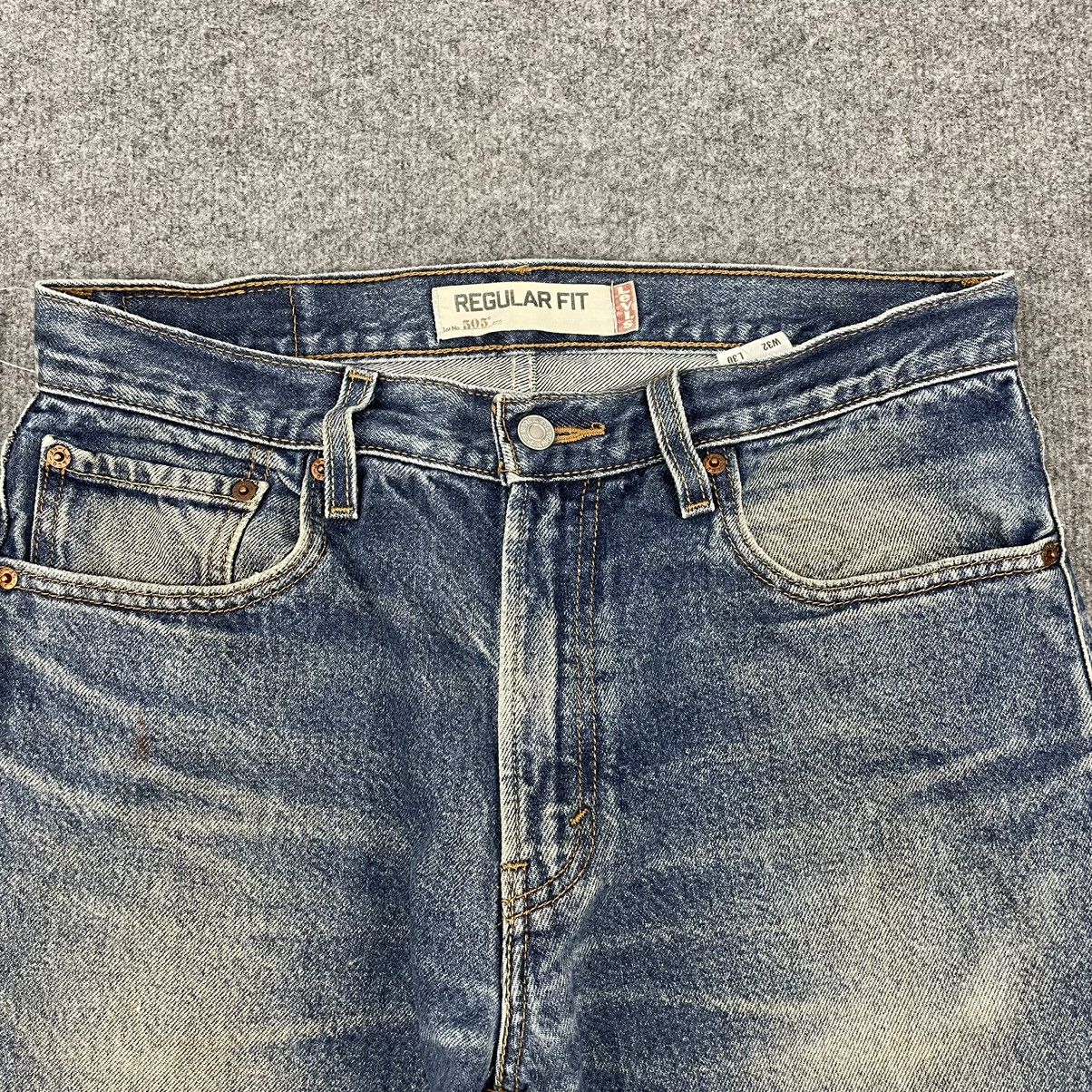 Levi's × Vintage Vintage Levi's 505 Regular Fit Jeans -wc 009 Size US 32 / EU 48 - 6 Thumbnail