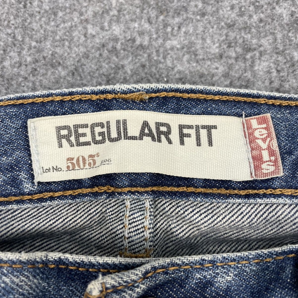 Levi's × Vintage Vintage Levi's 505 Regular Fit Jeans -wc 009 Size US 32 / EU 48 - 8 Thumbnail