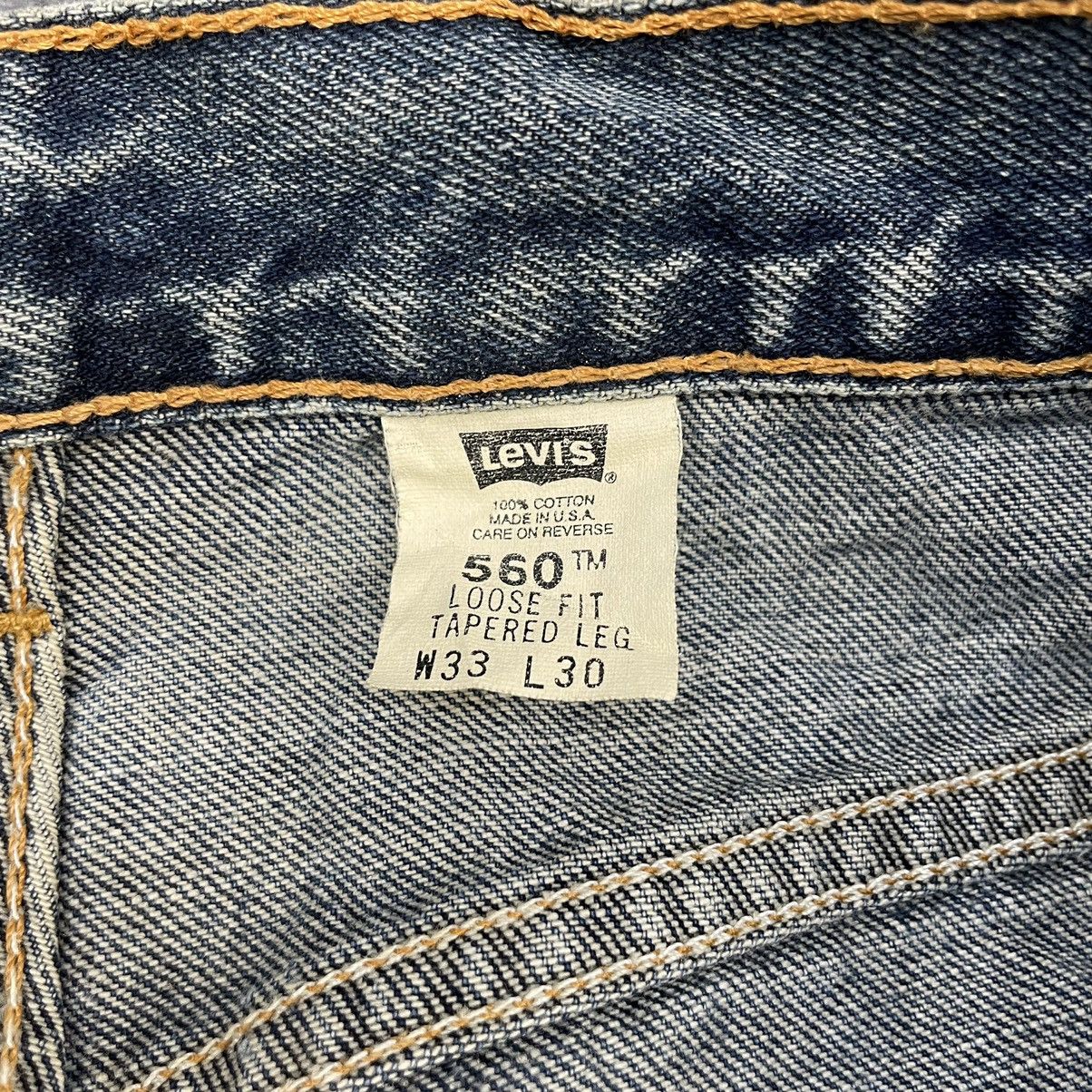 Levi's × Vintage Vintage Levi's 560 Blue Denim Jeans -wc020 Size US 32 / EU 48 - 5 Thumbnail