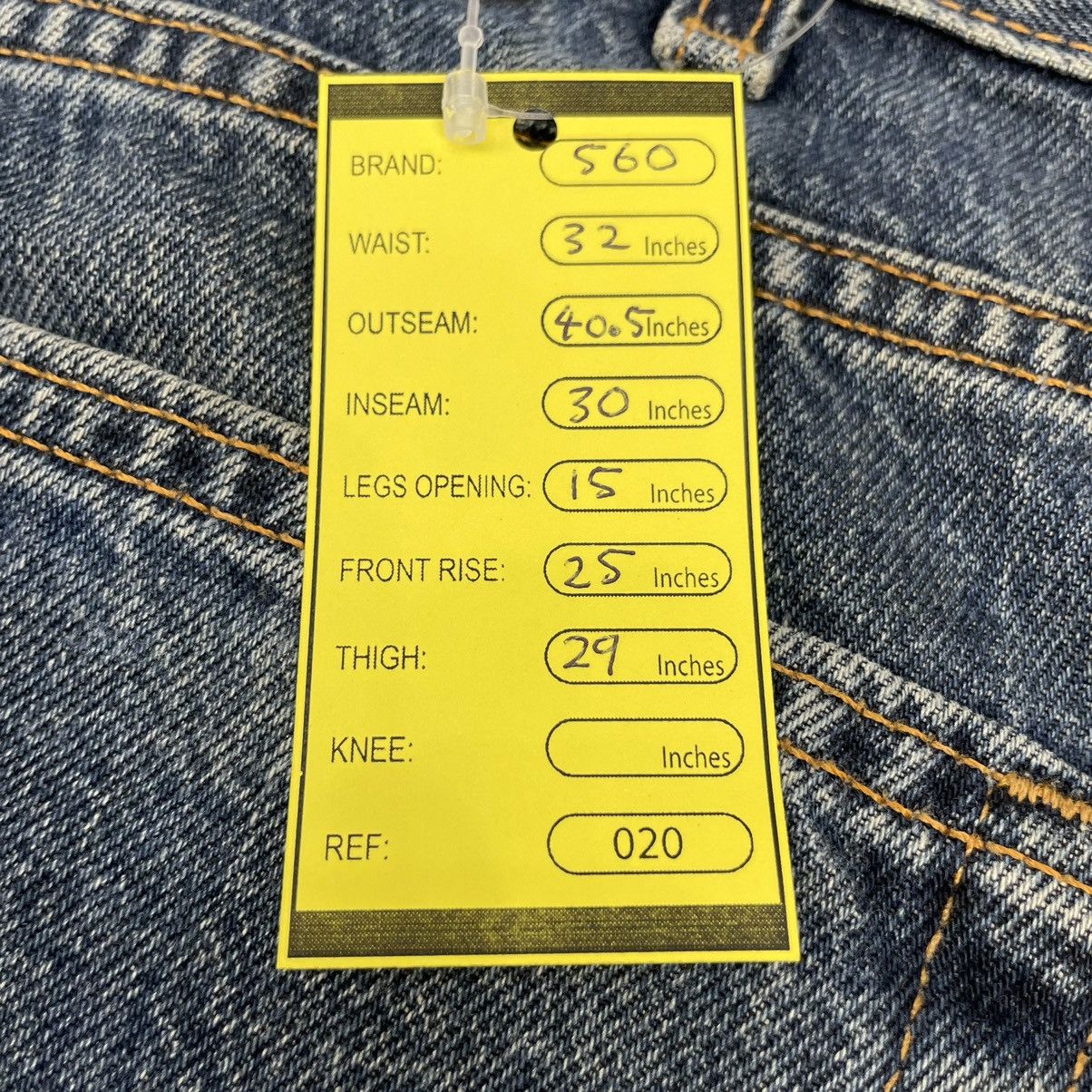 Levi's × Vintage Vintage Levi's 560 Blue Denim Jeans -wc020 Size US 32 / EU 48 - 8 Thumbnail