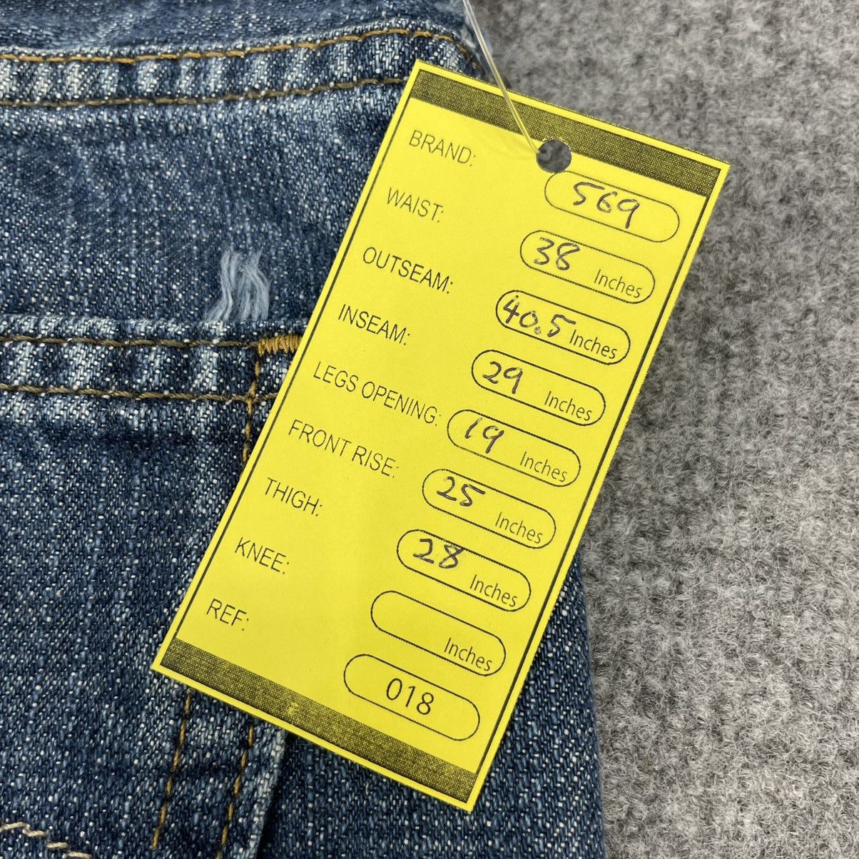 Levi's × Vintage Vintage Levi's 569 Loose Straight Cut -wc018 Size US 38 / EU 54 - 7 Thumbnail
