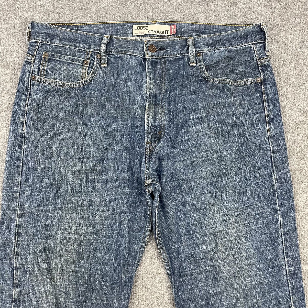 Levi's × Vintage Vintage Levi's 569 Loose Straight Cut -wc018 Size US 38 / EU 54 - 3 Thumbnail