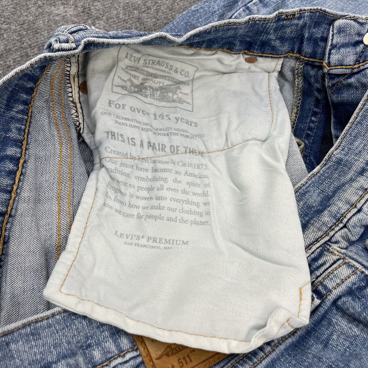 Levi's × Vintage Vintage Levi's 511 Low Cut Jeans -wc 007 Size US 34 / EU 50 - 8 Thumbnail
