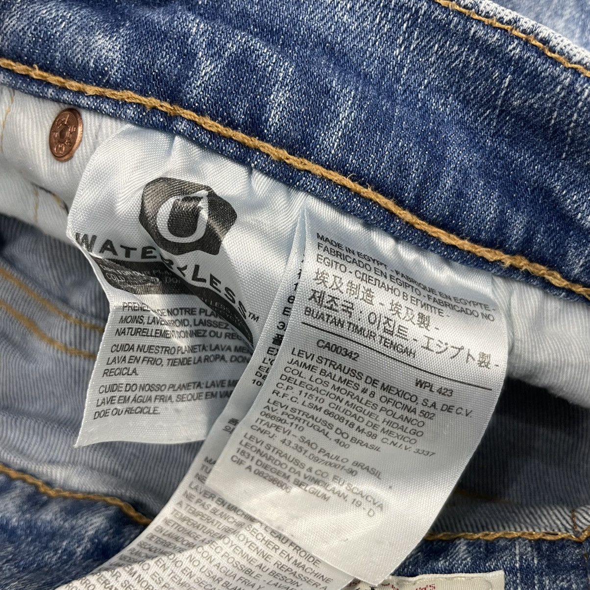 Levi's × Vintage Vintage Levi's 511 Low Cut Jeans -wc 007 Size US 34 / EU 50 - 7 Thumbnail