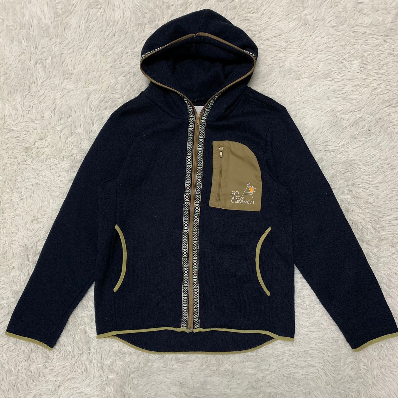 go slow caravan Go Slow Caravan Under The Sun Jacket Hooded Size US M / EU 48-50 / 2 - 2 Thumbnail