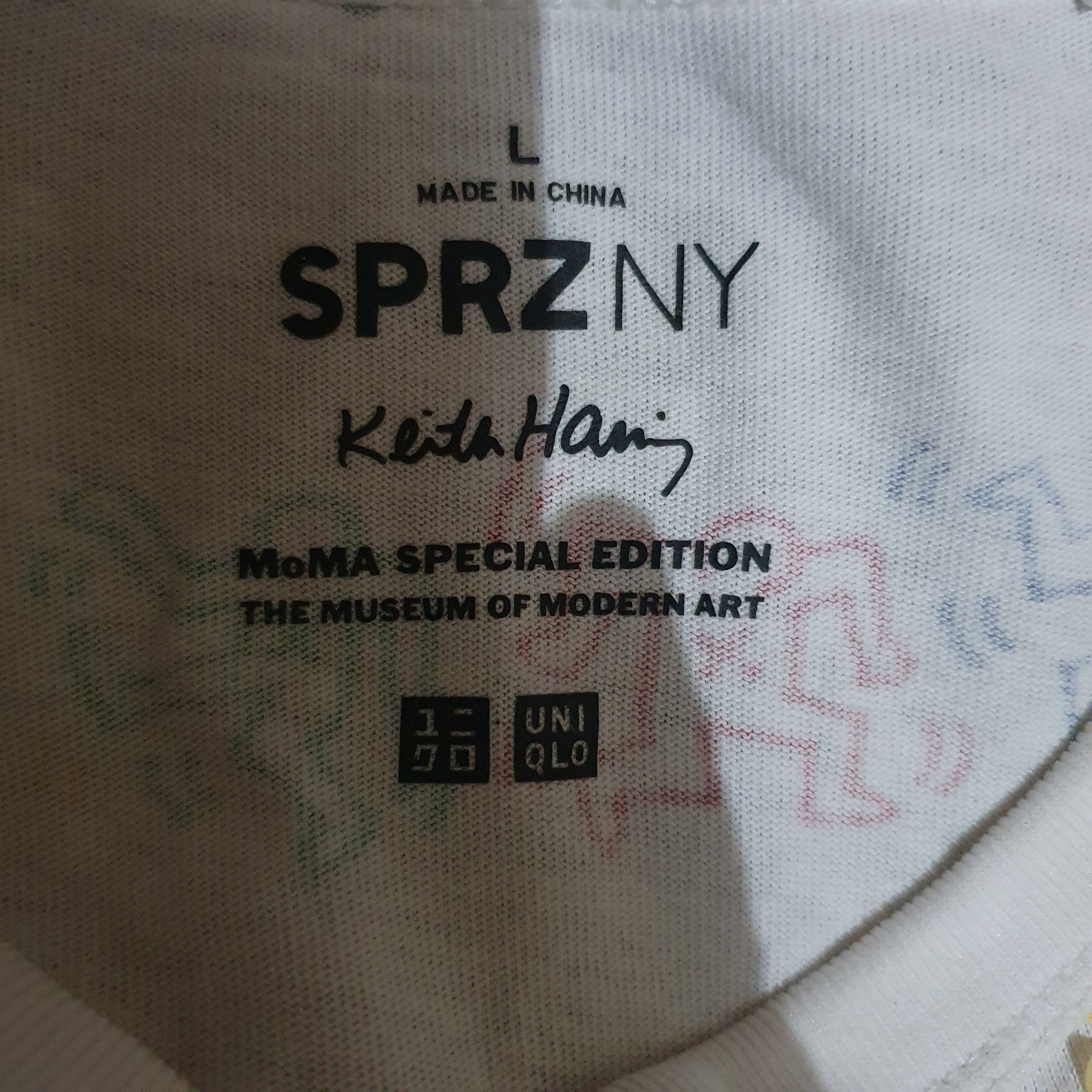 Keith Haring × Uniqlo TEE SHIRT FULL PRINT KEITH HARING BY UNIQLO Size US L / EU 52-54 / 3 - 10 Thumbnail