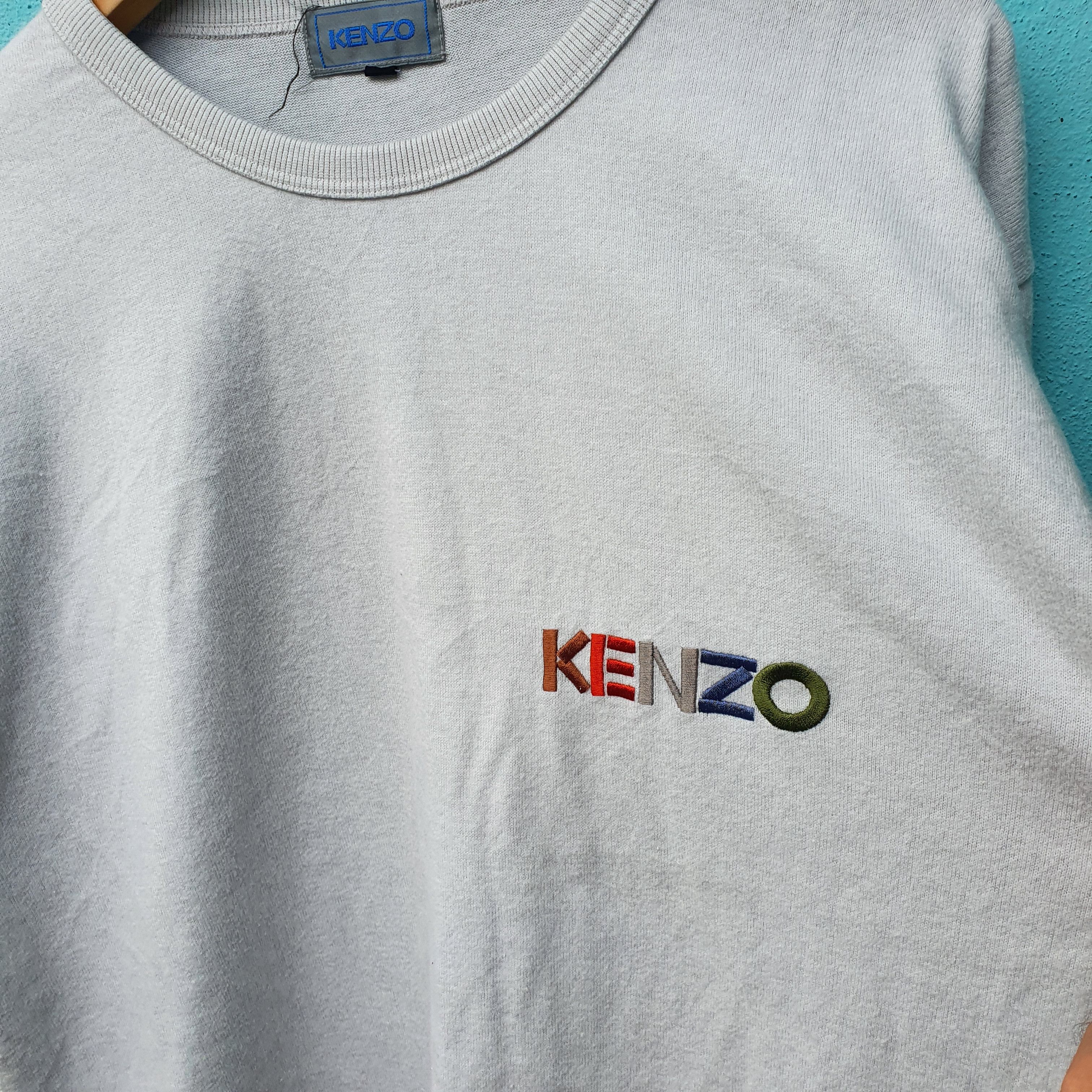 Kenzo × Vintage VINTAGE KENZO LONGSLEEVE Size US L / EU 52-54 / 3 - 5 Thumbnail
