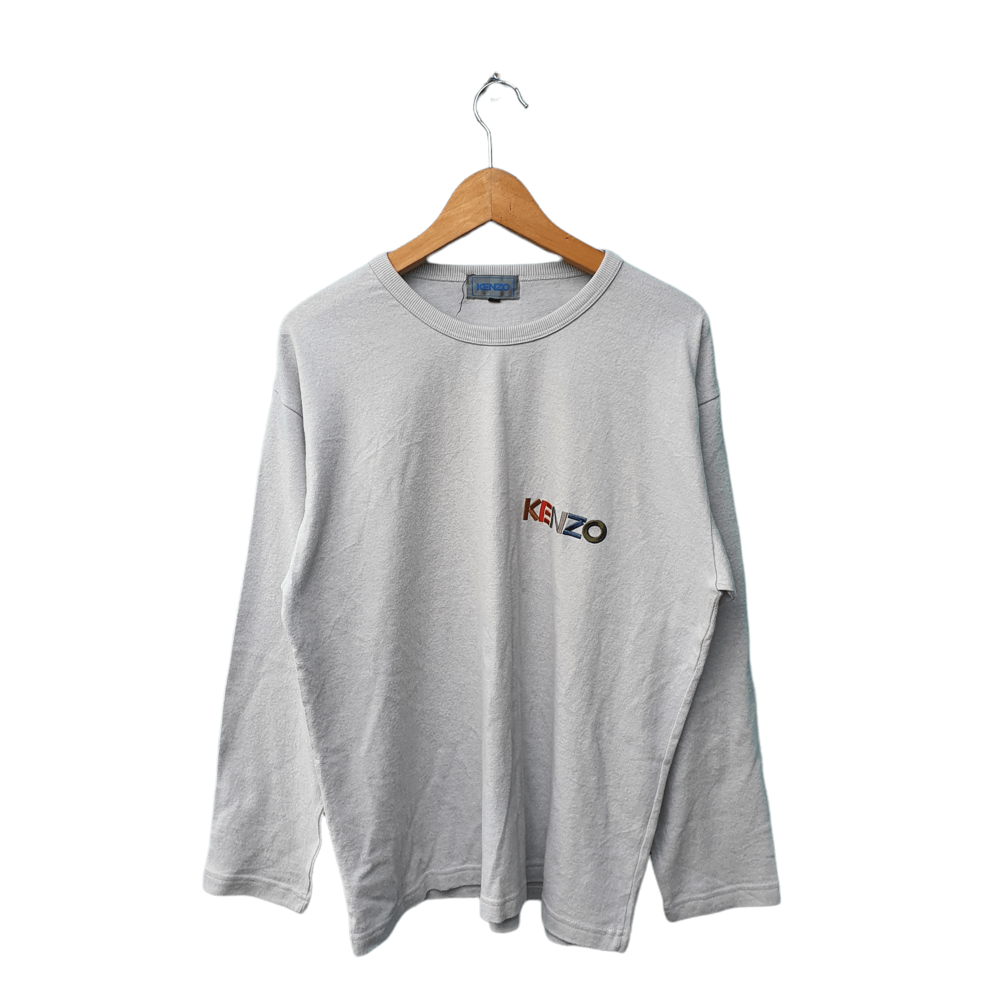Kenzo × Vintage VINTAGE KENZO LONGSLEEVE Size US L / EU 52-54 / 3 - 1 Thumbnail