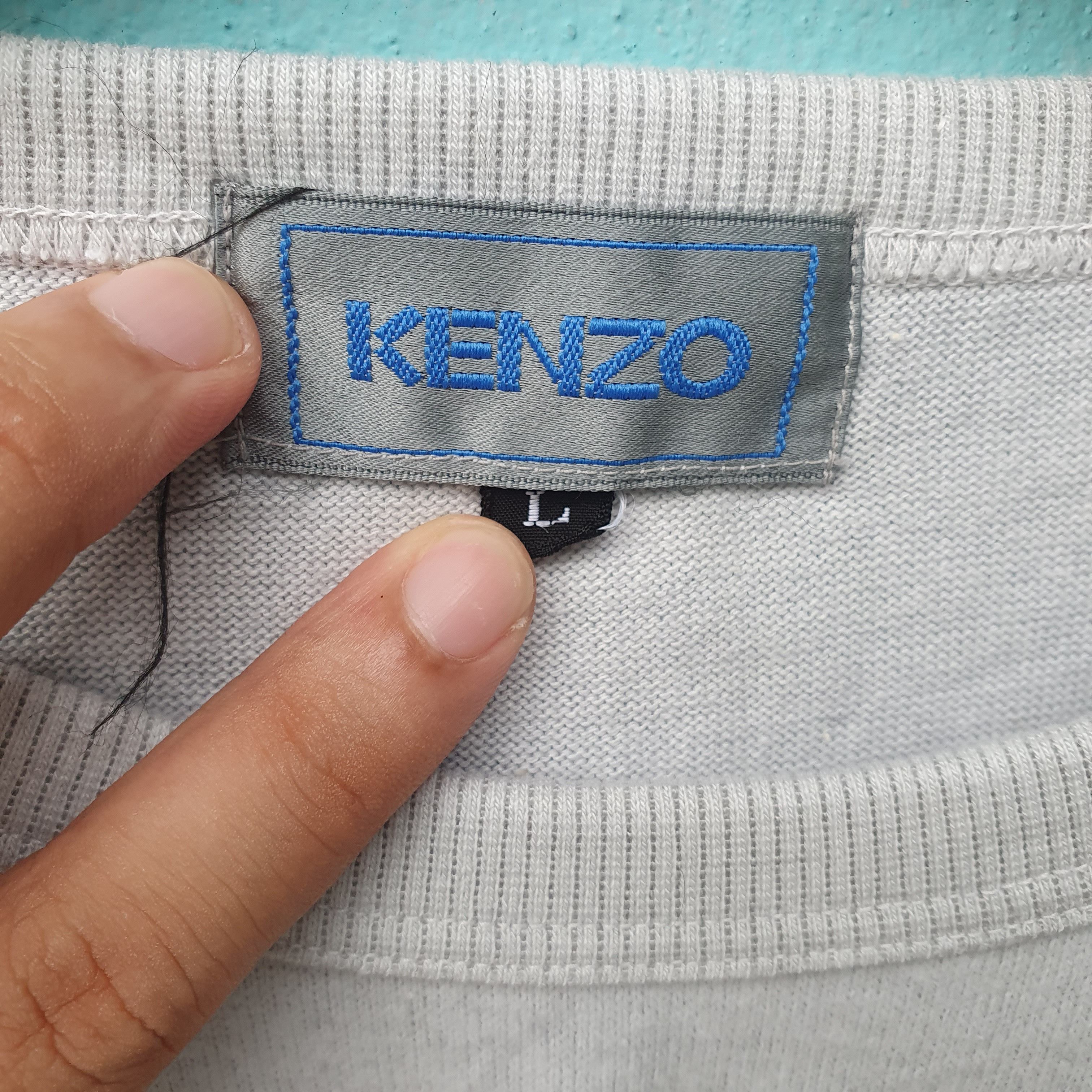 Kenzo × Vintage VINTAGE KENZO LONGSLEEVE Size US L / EU 52-54 / 3 - 3 Thumbnail