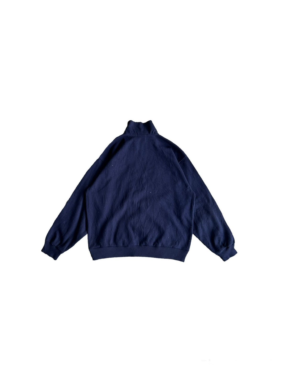 Designer × Vintage Vintage Calro Valentino Half Zipper Sweatshirt Size L / US 10 / IT 46 - 2 Thumbnail