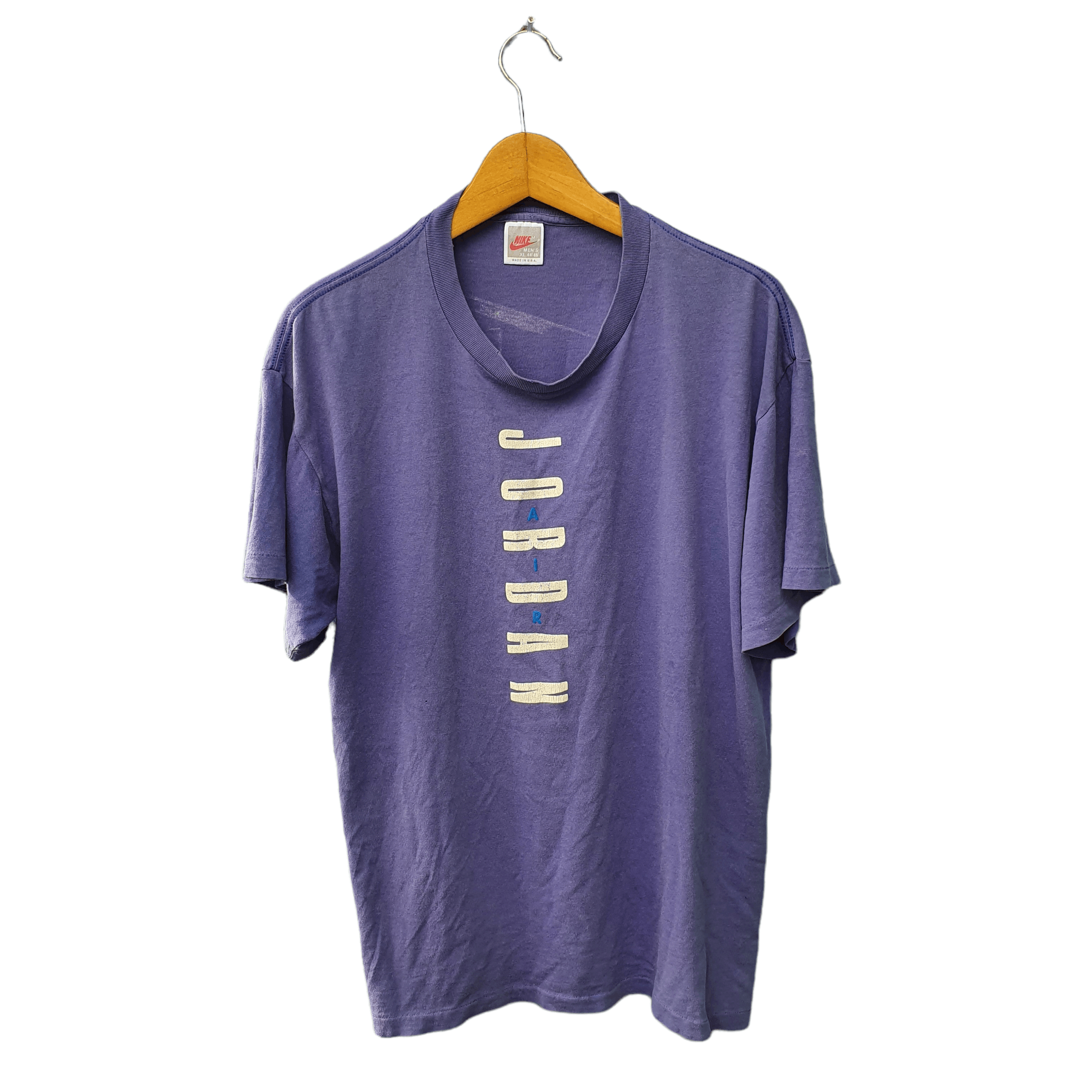 image of 90’S Nike Air Jordan Michael Jordan Back Print in Purple, Men's (Size XL)