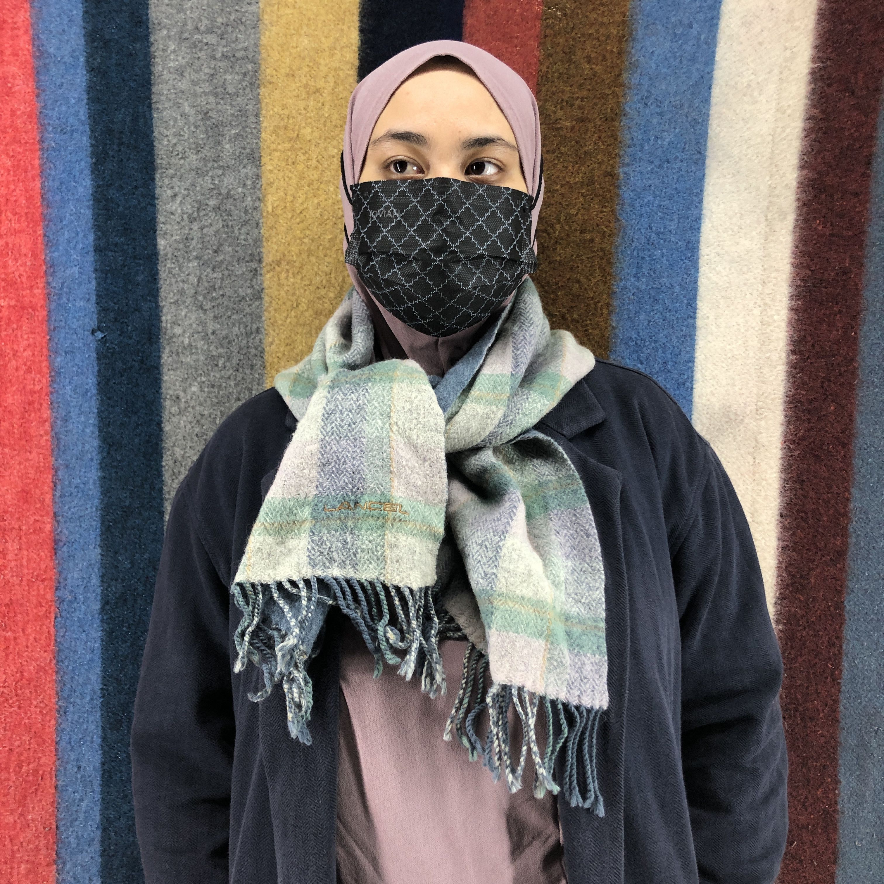 Lancel LANCEL Made In Japan Muffler Scarf #0746/AF Size ONE SIZE - 1 Thumbnail
