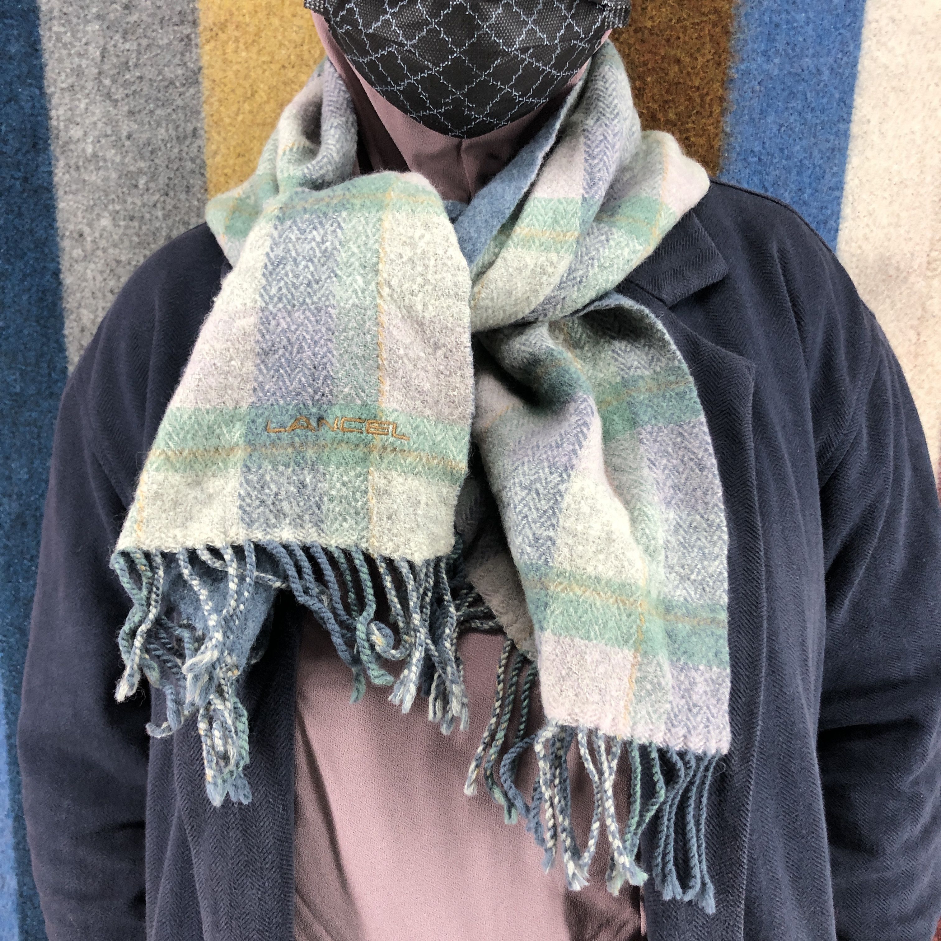 Lancel LANCEL Made In Japan Muffler Scarf #0746/AF Size ONE SIZE - 2 Thumbnail