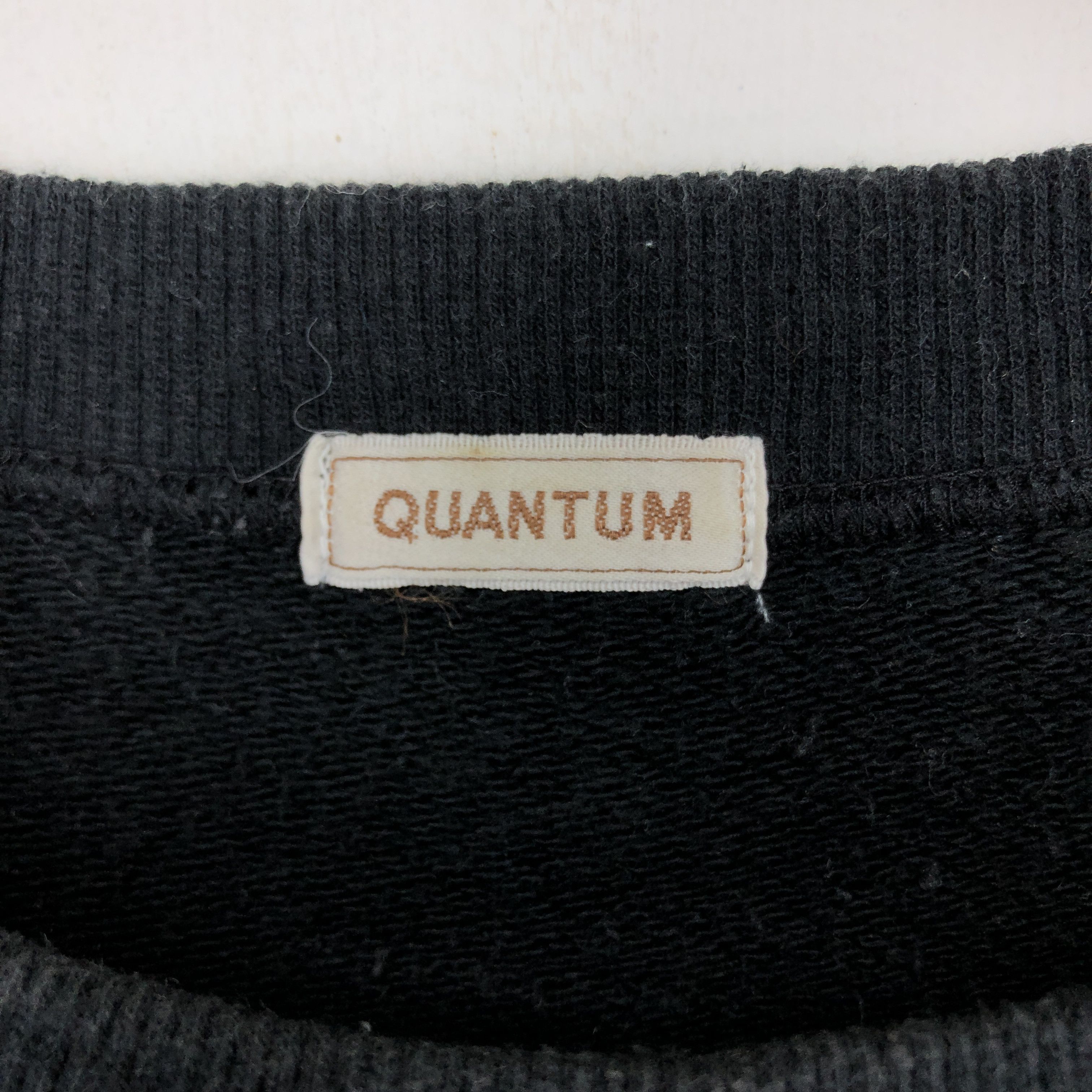 Japanese Brand QUANTUM Women Sweatshirt Jumper #2544-89 Size M / US 6-8 / IT 42-44 - 4 Thumbnail
