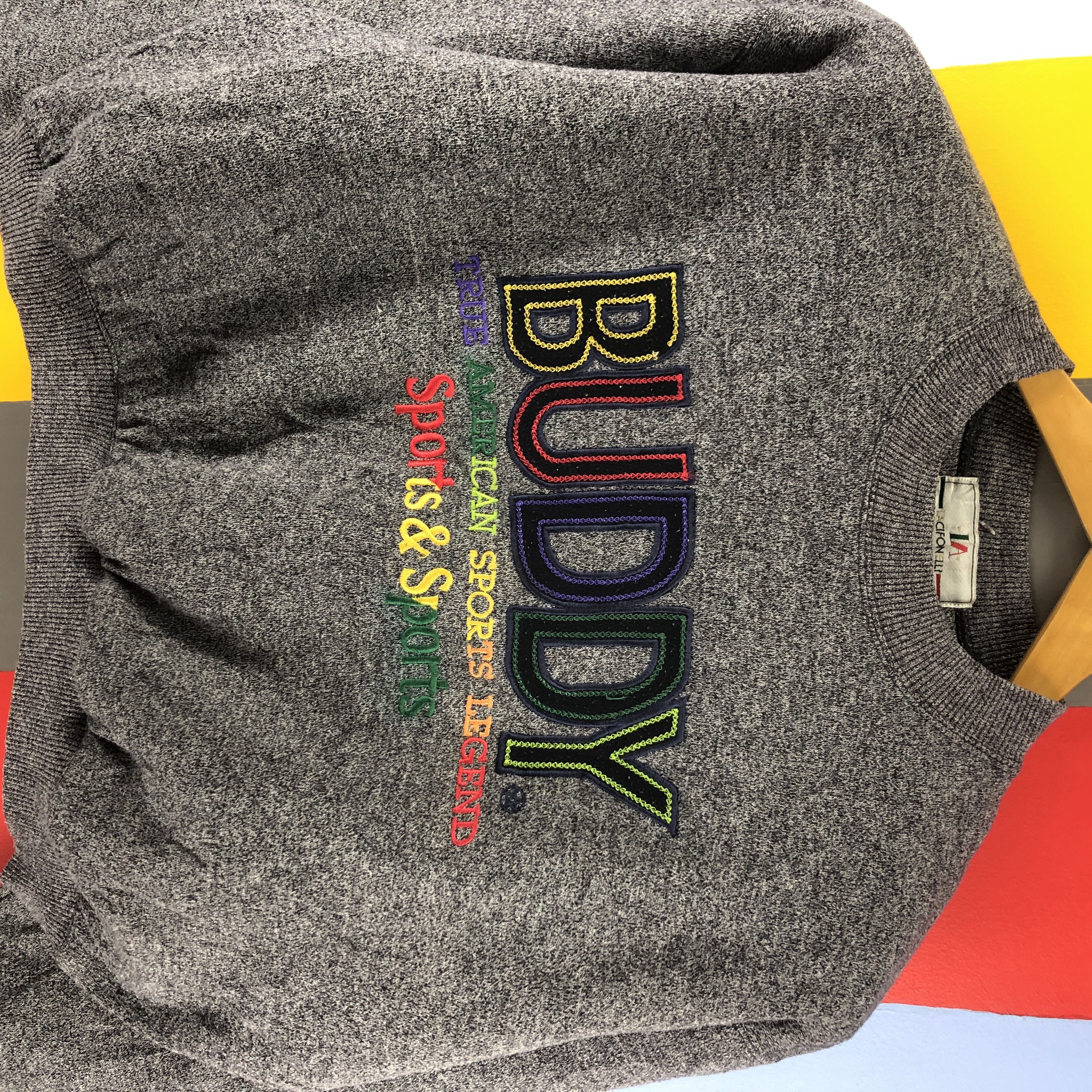 Cifonelli BUDDY SPORTS by LACIFONELLI Crop Sweatshirt #0775/U Size L / US 10 / IT 46 - 2 Thumbnail