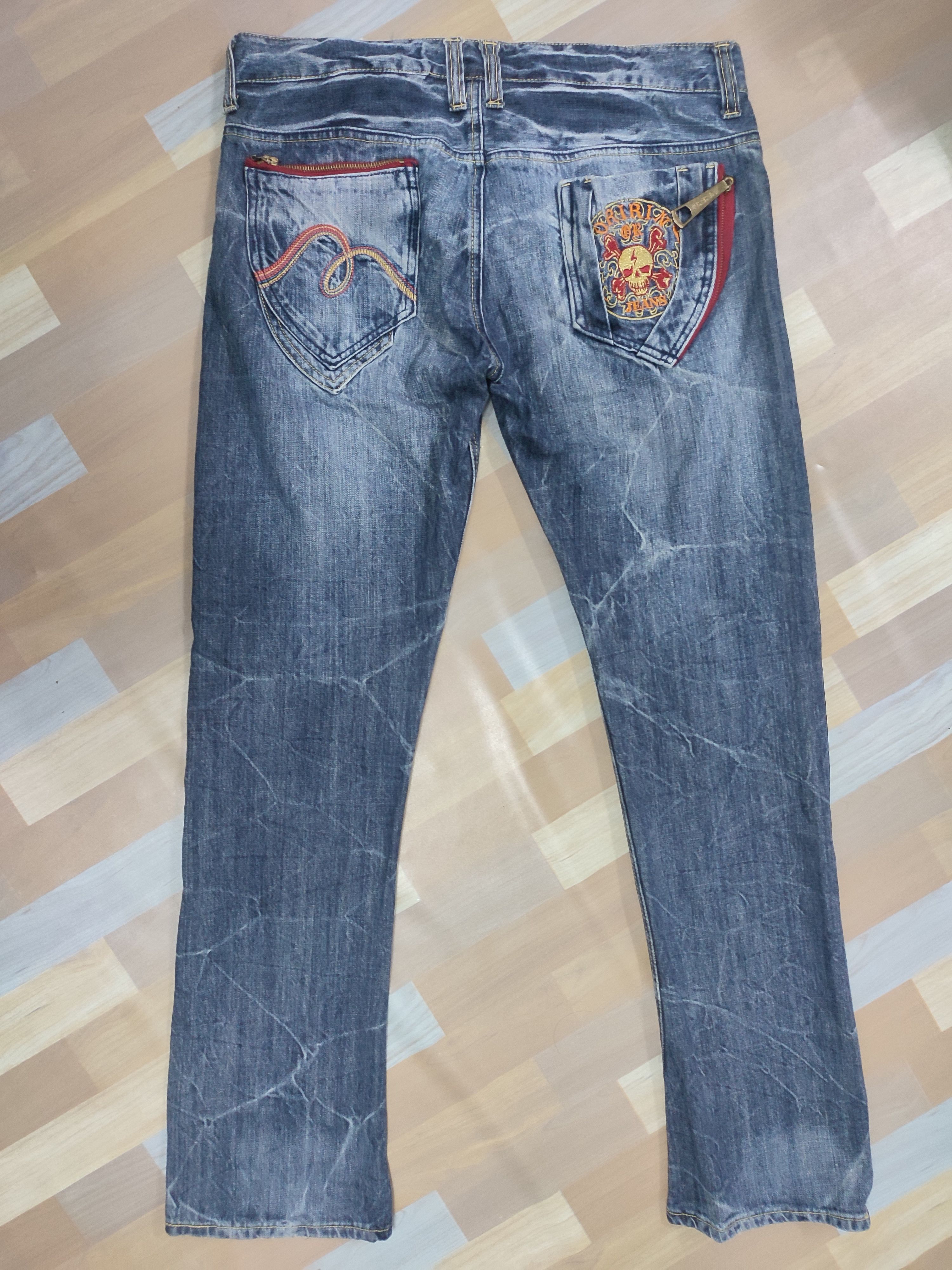 Japanese Brand RARE VINTAGE ORIRIN JEANS Size US 35 - 2 Thumbnail