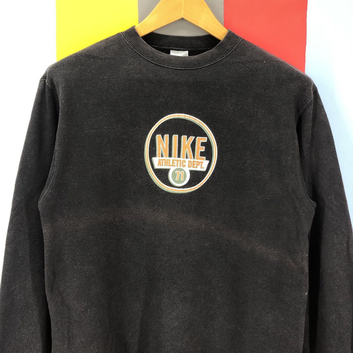 Nike NIKE Crew Neck Women Sweatshirt #1070/AL Size S / US 4 / IT 40 - 2 Thumbnail
