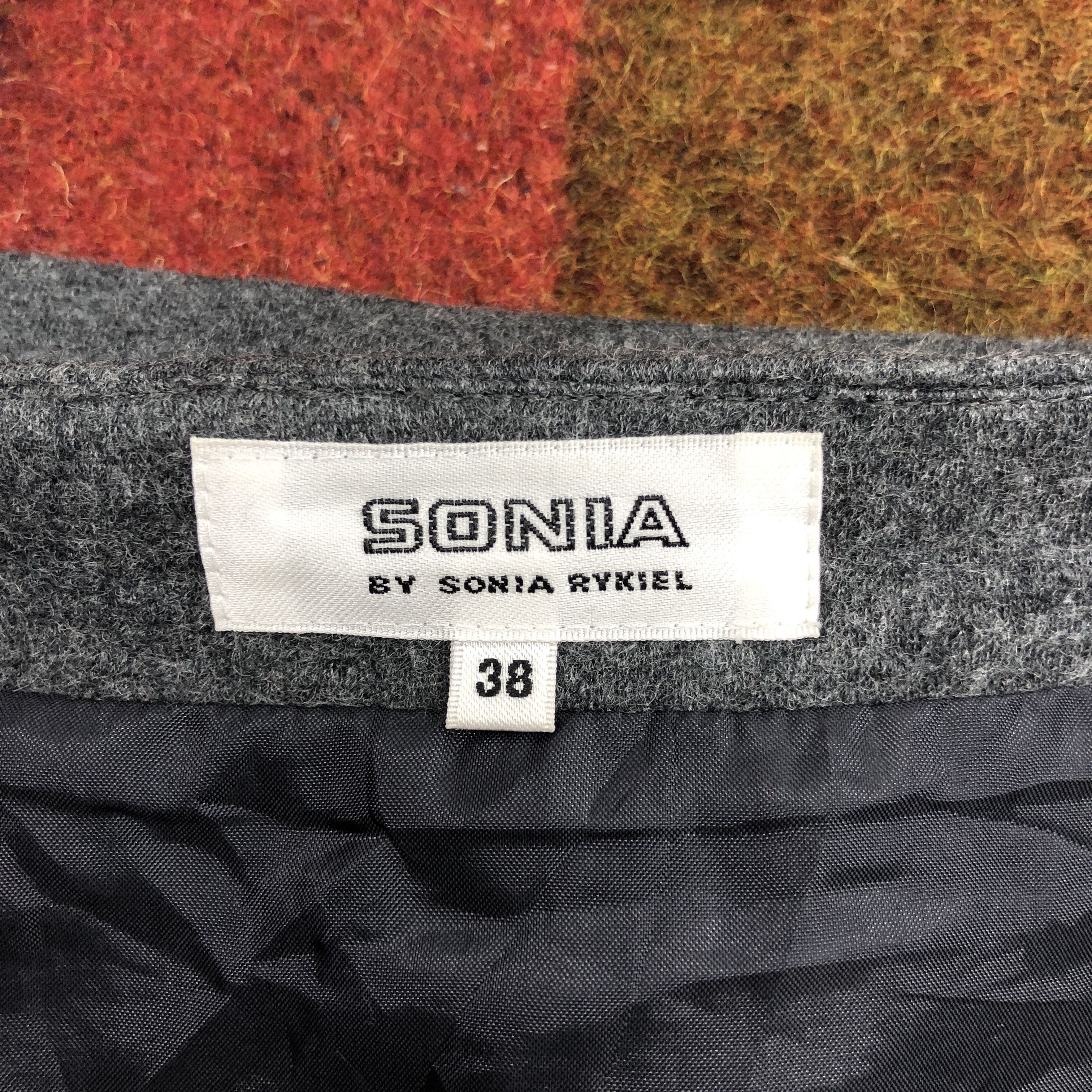 Sonia Rykiel SONIA RYKIEL Mini Skirt Flower Logo #0449/S Size 27" / US 4 / IT 40 - 3 Thumbnail