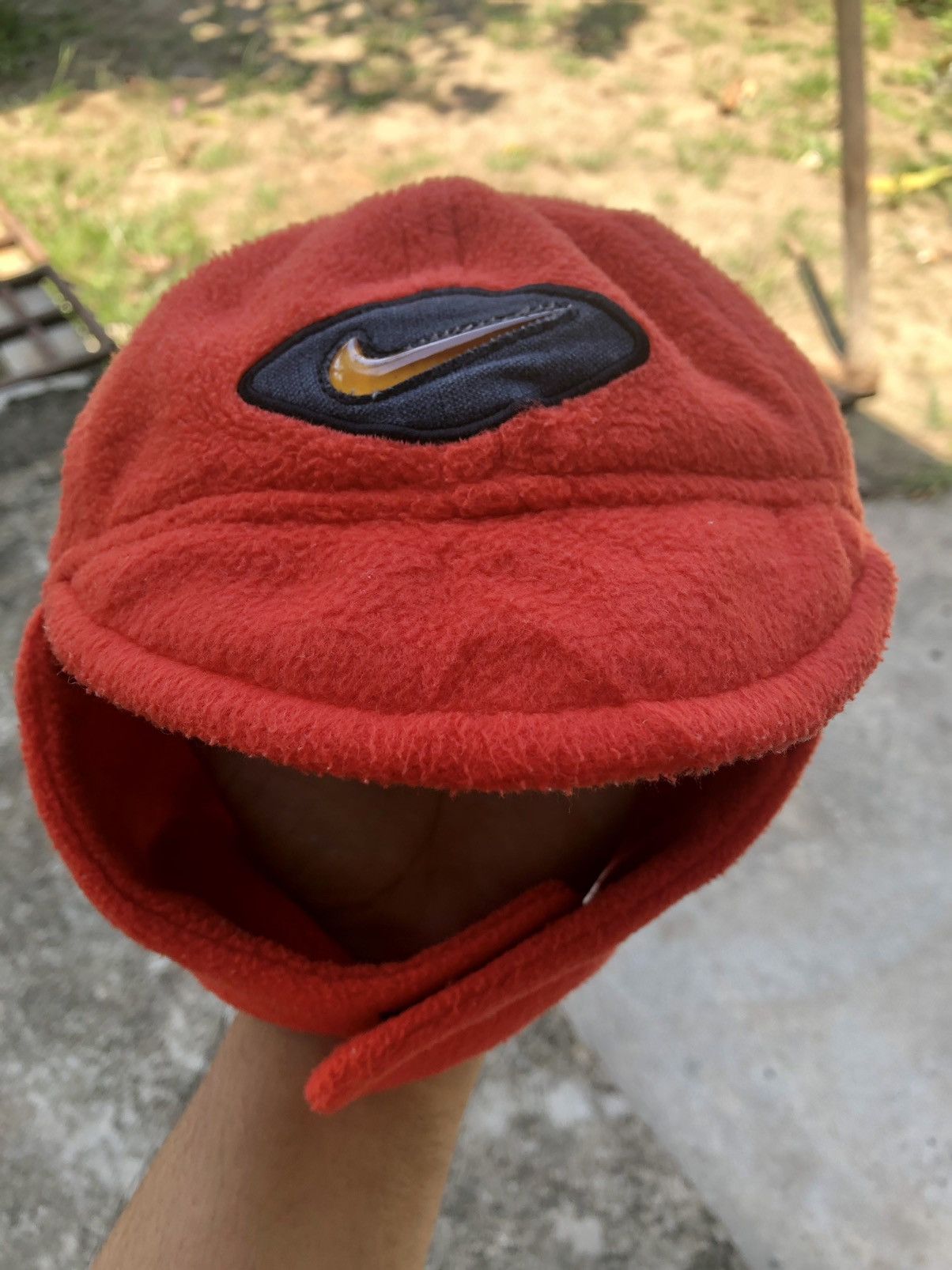 Nike Vintage Nike baby fleece beanie Size ONE SIZE - 1 Thumbnail