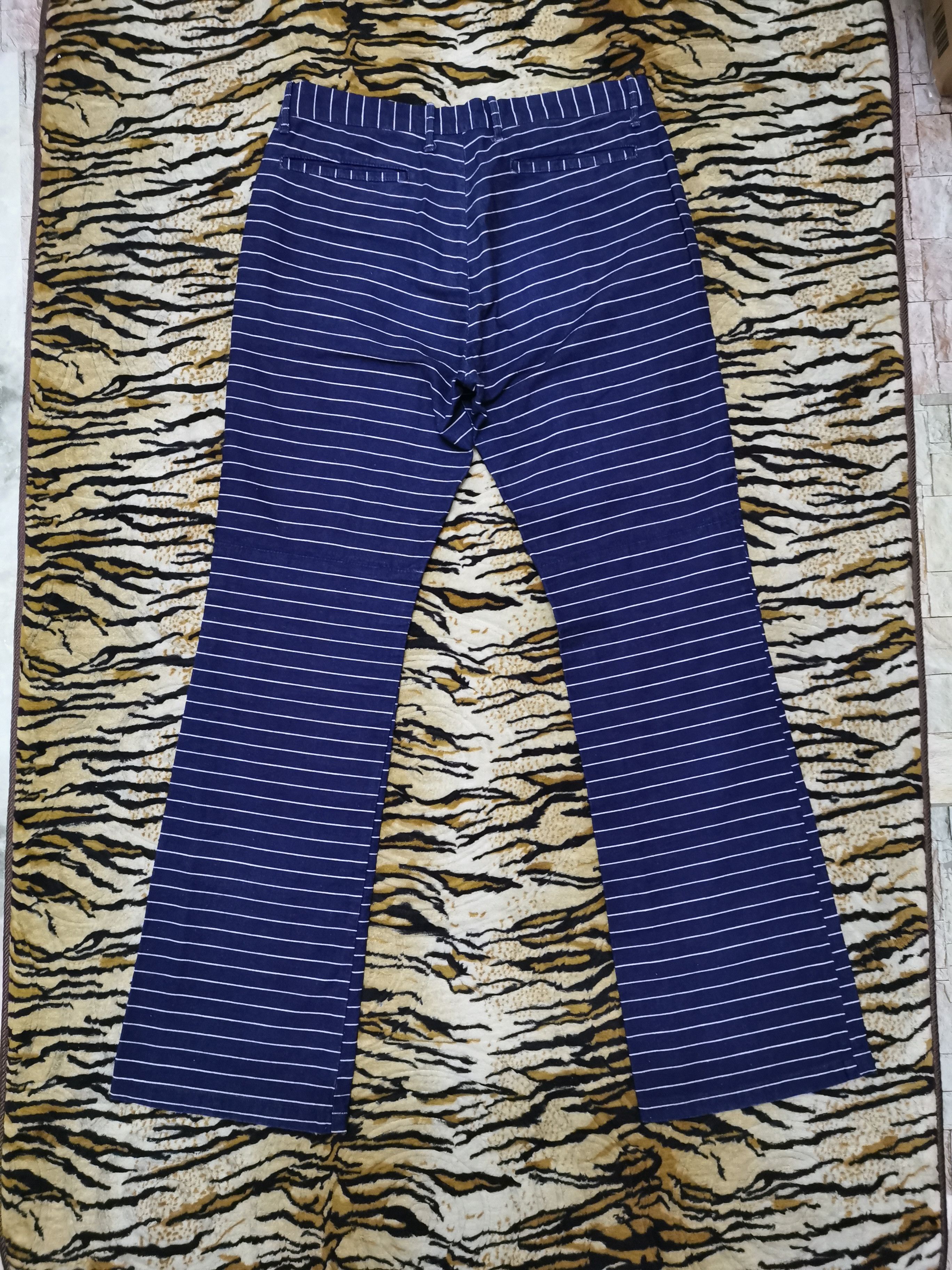 Japanese Brand × Kapital × Vintage Kapital Striped Pants Size US 32 / EU 48 - 2 Thumbnail