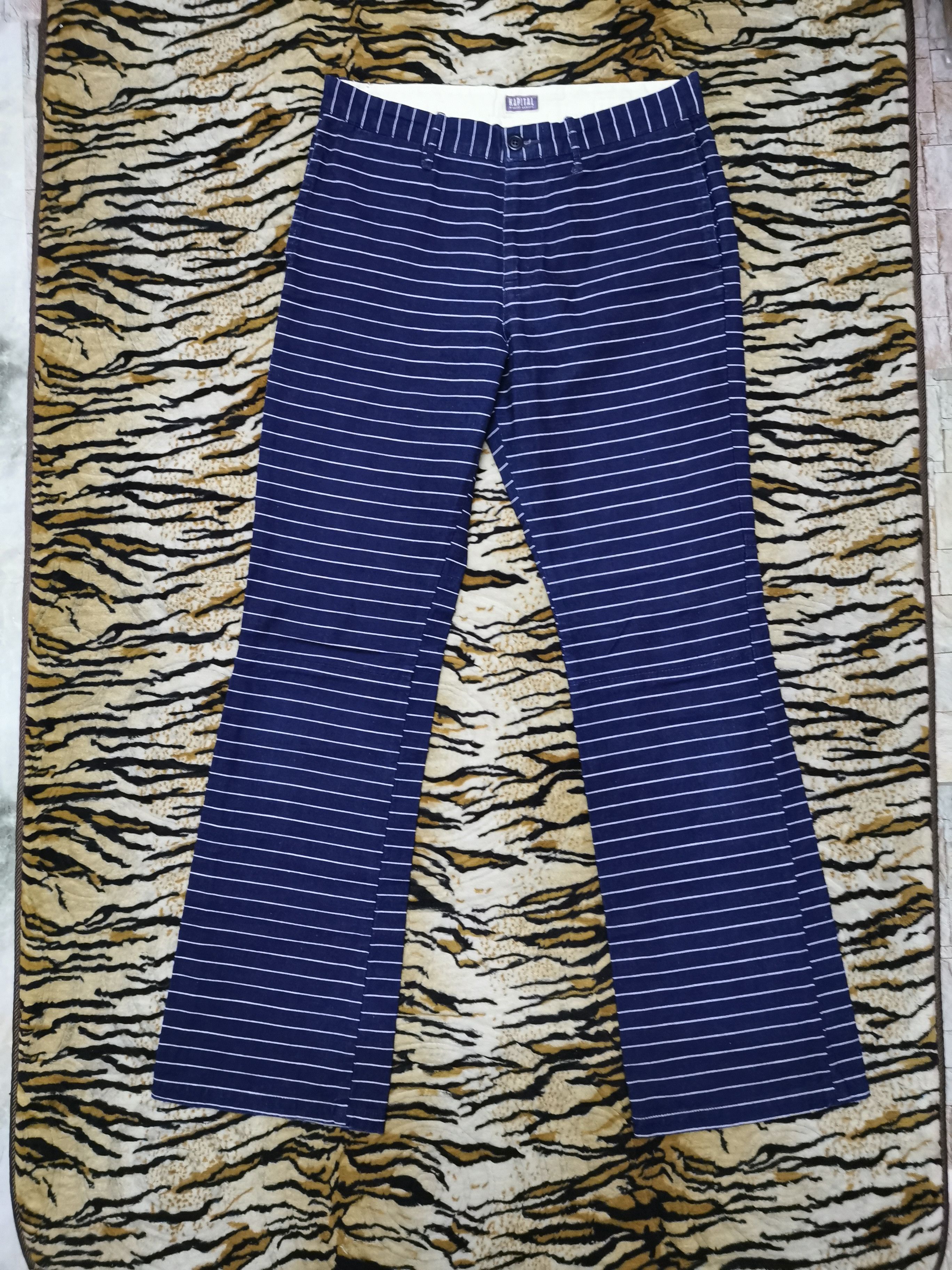 Japanese Brand × Kapital × Vintage Kapital Striped Pants Size US 32 / EU 48 - 1 Thumbnail