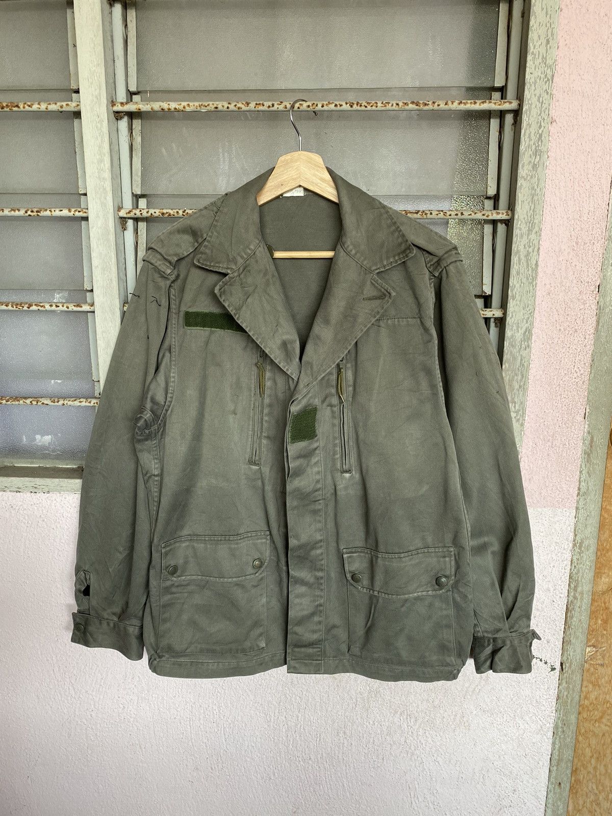 Moleskine Vintage 90's Military Moleskine Jacket Size US M / EU 48-50 / 2 - 5 Thumbnail