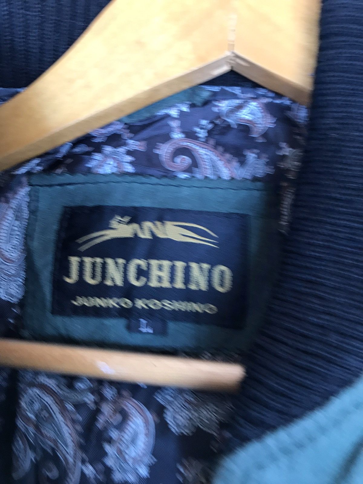 Junko Shimada Vintage Junko Koshino Leather Varsity Jacket Suede Size US L / EU 52-54 / 3 - 3 Thumbnail