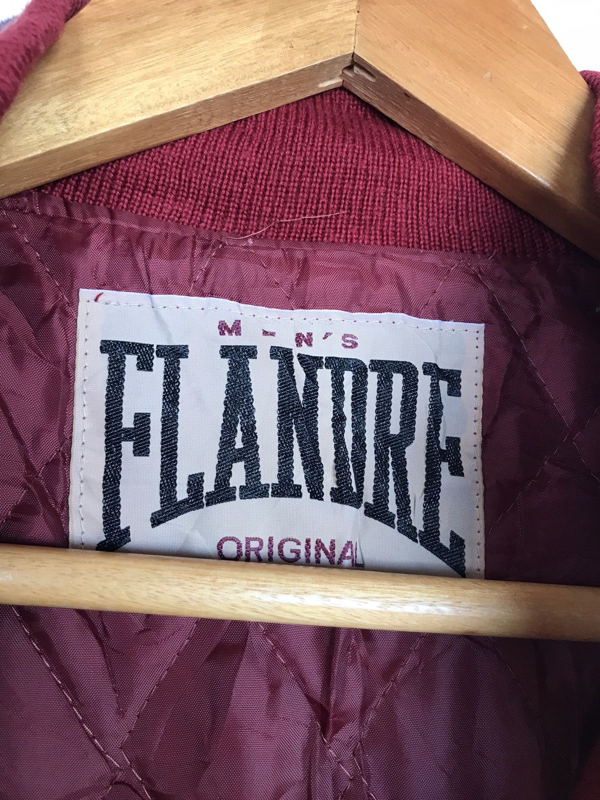 Japanese Brand Vintage Men’s Flandre Leather Varsity Jacket 1970s Size US M / EU 48-50 / 2 - 8 Thumbnail