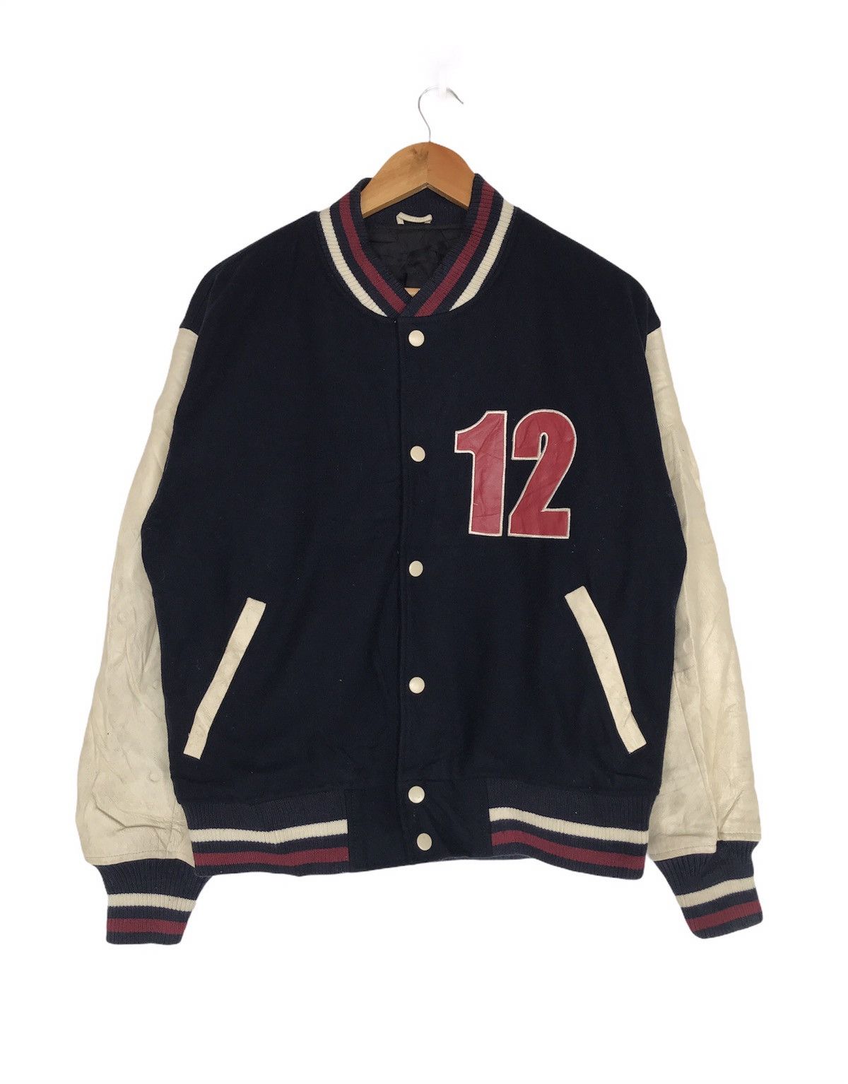 Vintage Vintage Fifa World Cup 2002 Varsity Jacket Leather Size US M / EU 48-50 / 2 - 2 Thumbnail