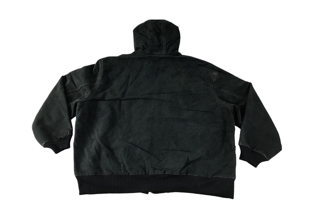 Carhartt Carhartt Loose Black Washed Insulated Thick Jacket Hoodies Size US XXL / EU 58 / 5 - 2 Thumbnail