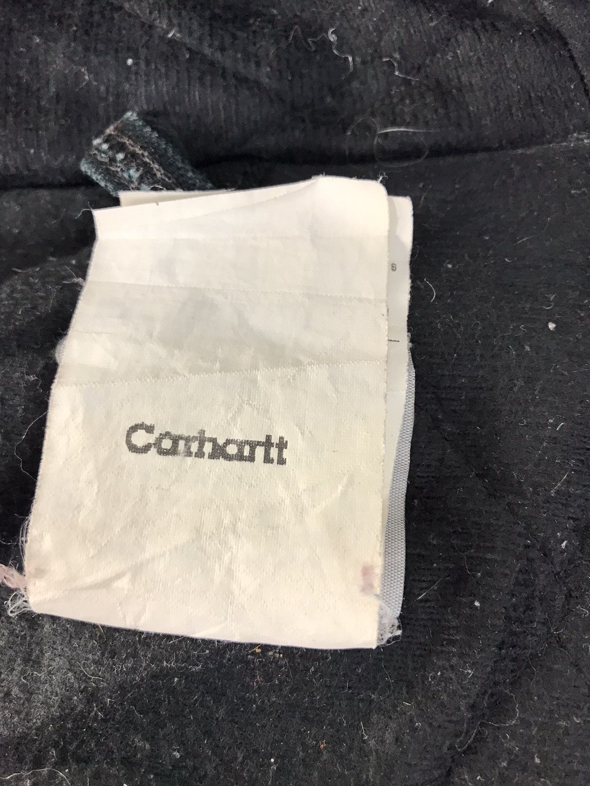 Carhartt Carhartt Loose Black Washed Insulated Thick Jacket Hoodies Size US XXL / EU 58 / 5 - 9 Thumbnail