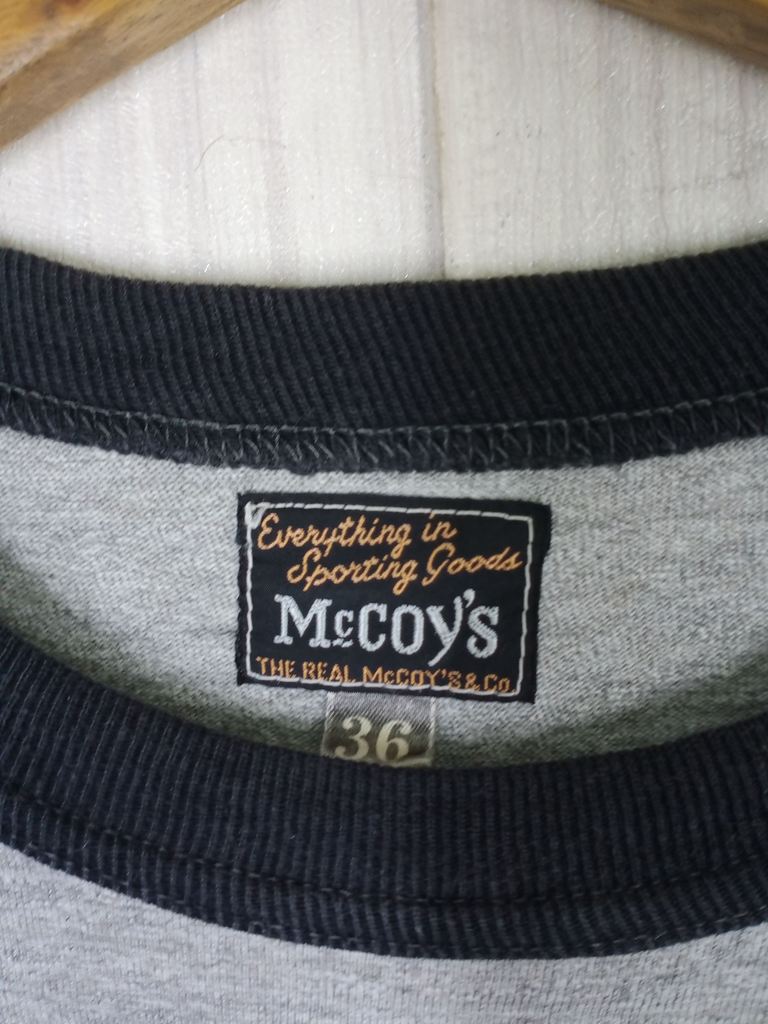 The Real McCoy's Rare Vintage The Real McCoy's Tshirt Size US S / EU 44-46 / 1 - 3 Thumbnail