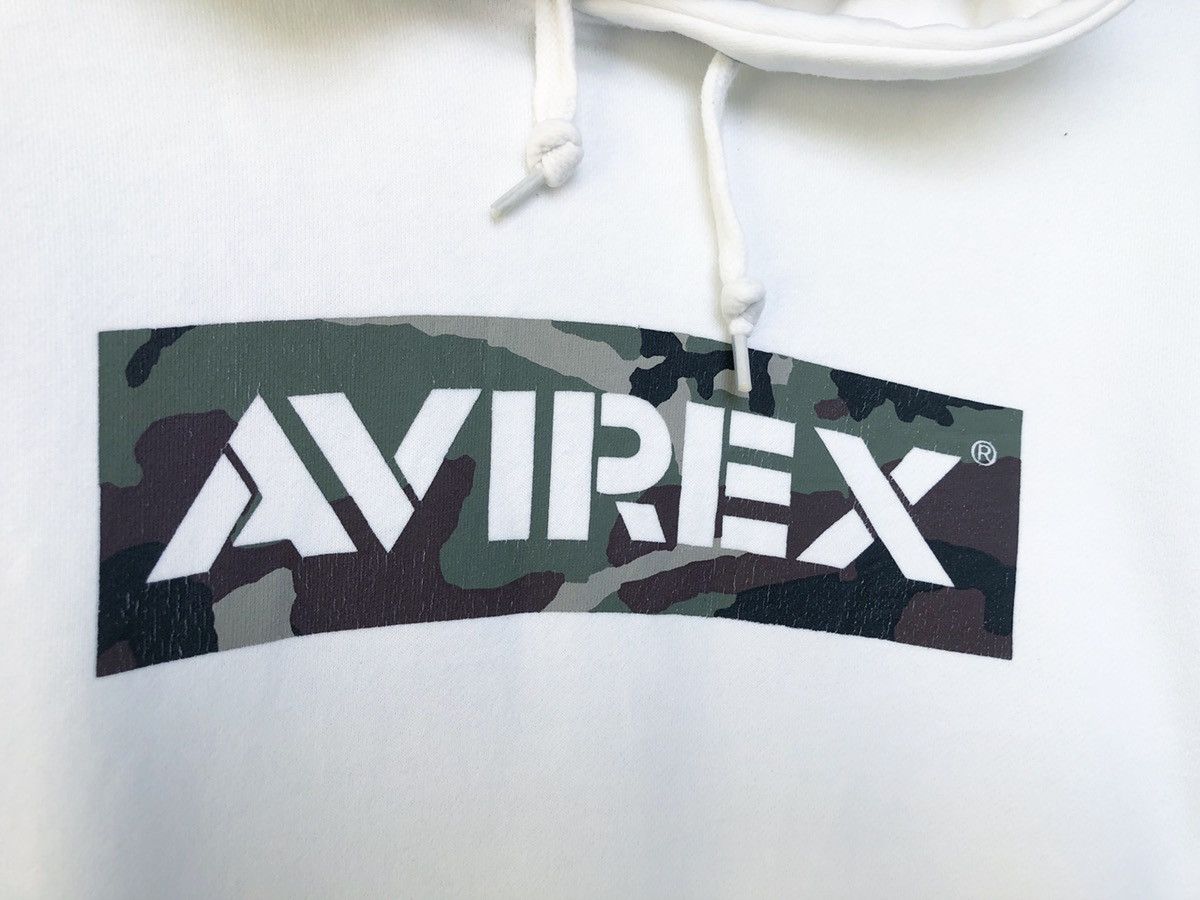 Avirex Rare Avirex Camo Hoodies Sweatshirt Size US L / EU 52-54 / 3 - 3 Thumbnail